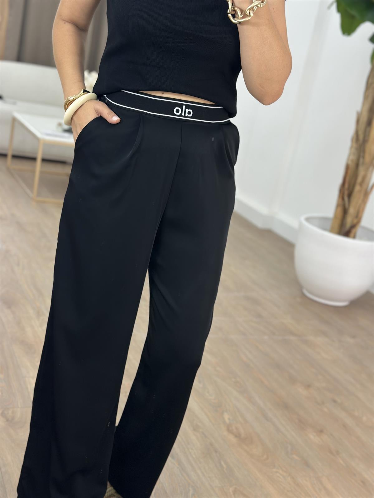 Orijinal Marka Beli Lastikli Bol Paça Pantolon 