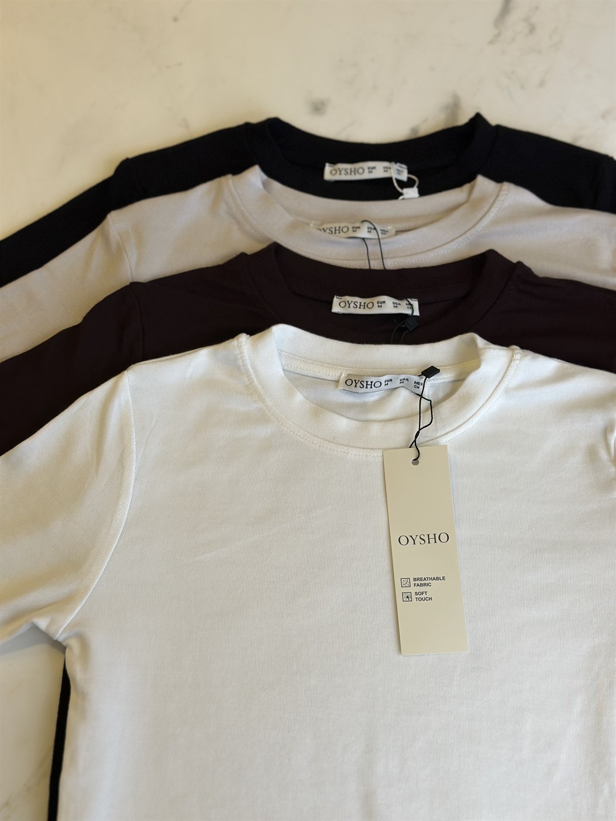 Orijinal Marka Bisiklet Yaka Basic Bluz - Siyah