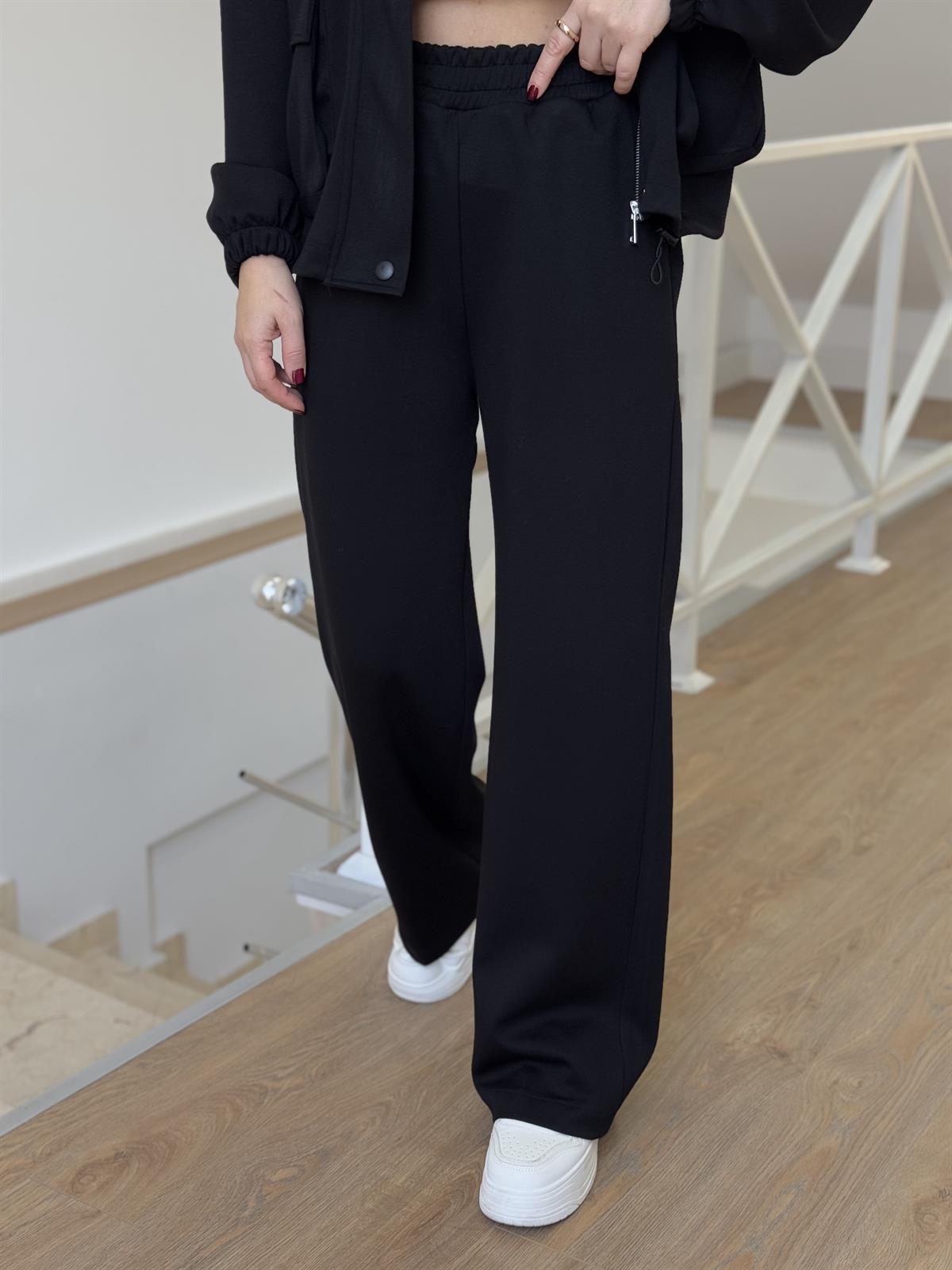 Orijinal Marka Cepli Eşofman Takımı - Siyah