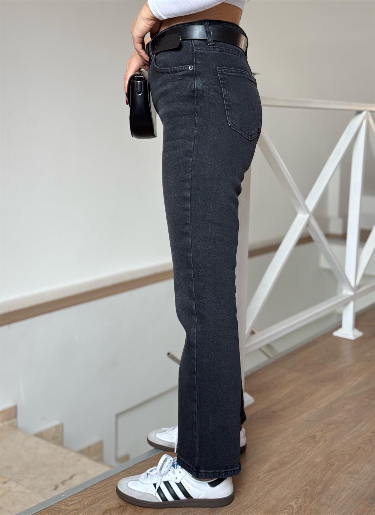 Orijinal Marka Flare Kesim Jean - Antrasit