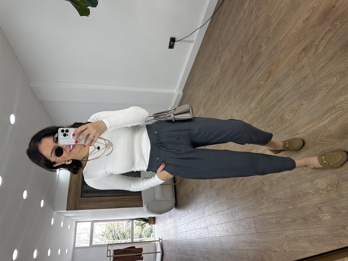 Orijinal Marka Havuç Pantolon - Antrasit