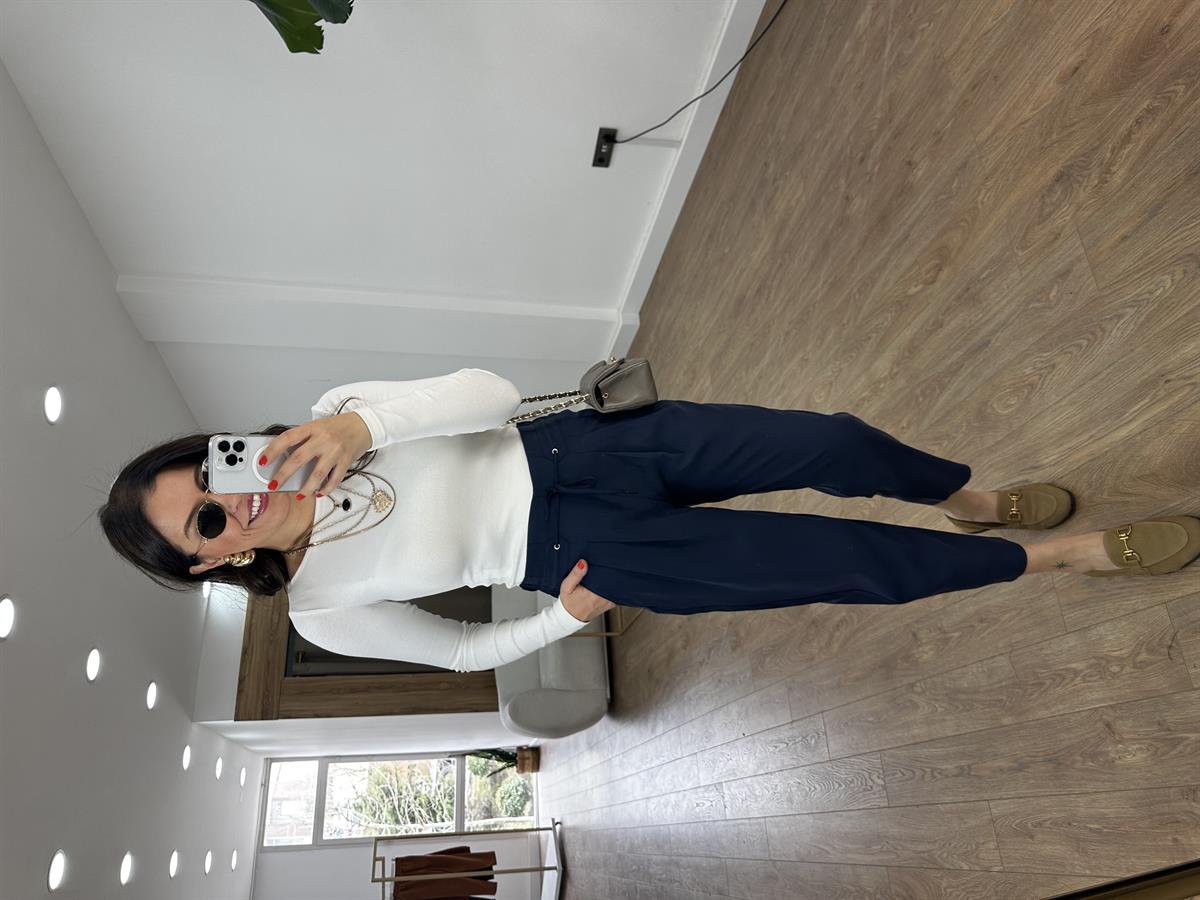 Orijinal Marka Havuç Pantolon - Lacivert