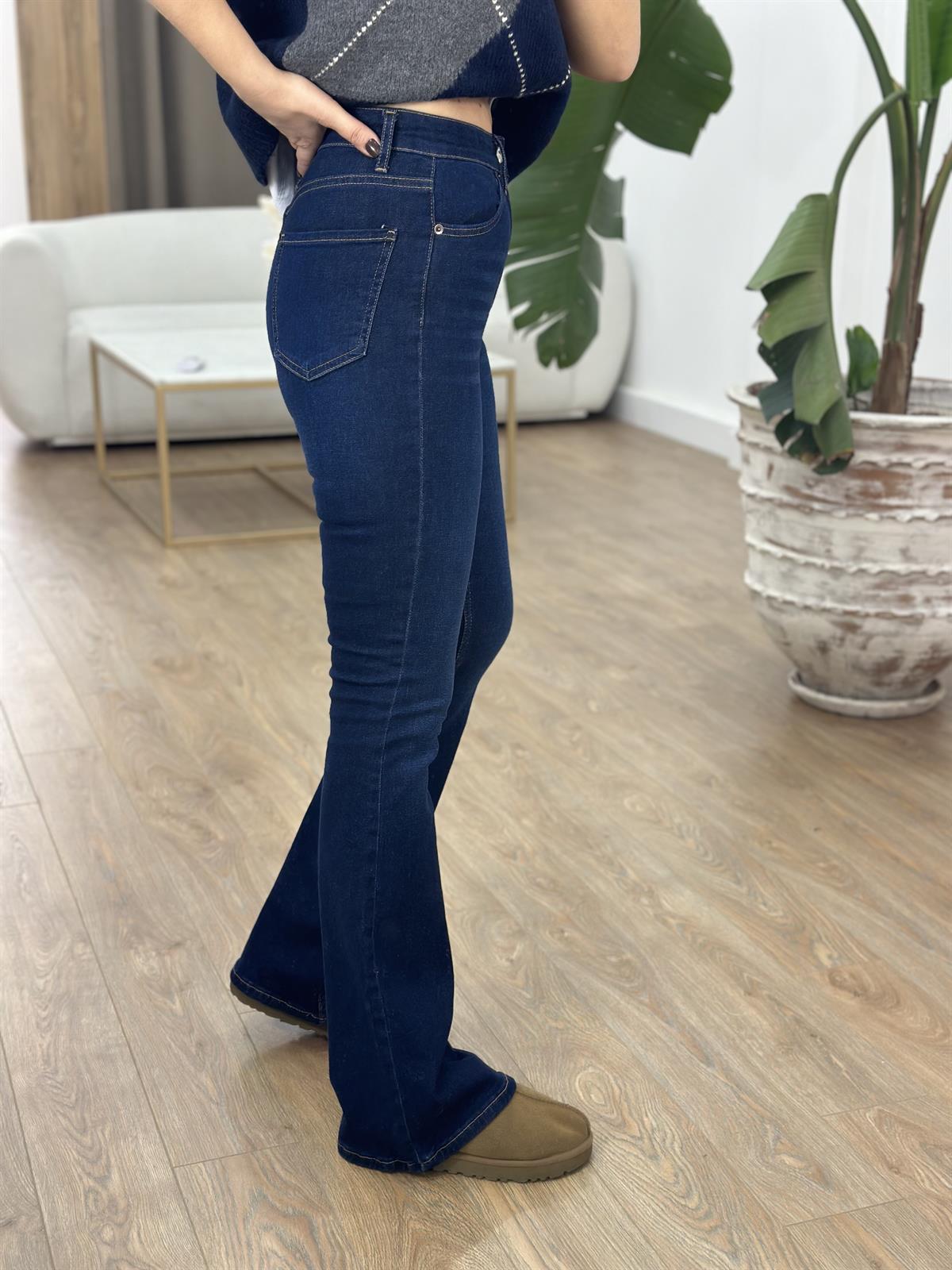 Orijinal Marka İspanyol Paça Jean - Lacivert