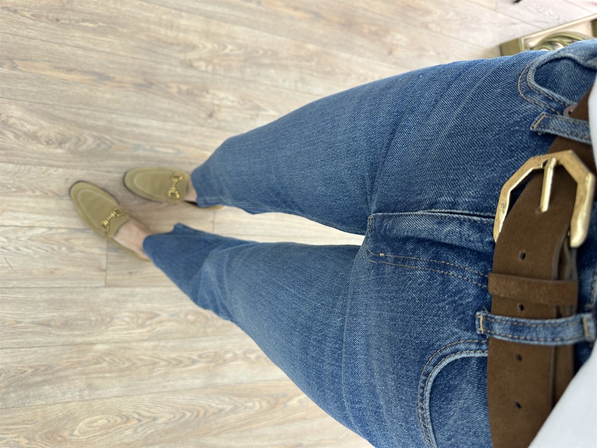 Orijinal Marka Kesik Paça Jean - Tint