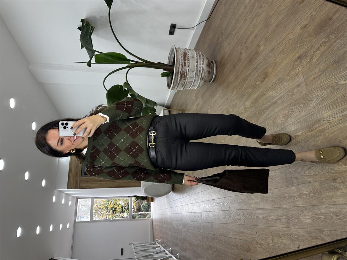 Orijinal Marka Mumlu Jean - Acı Kahve