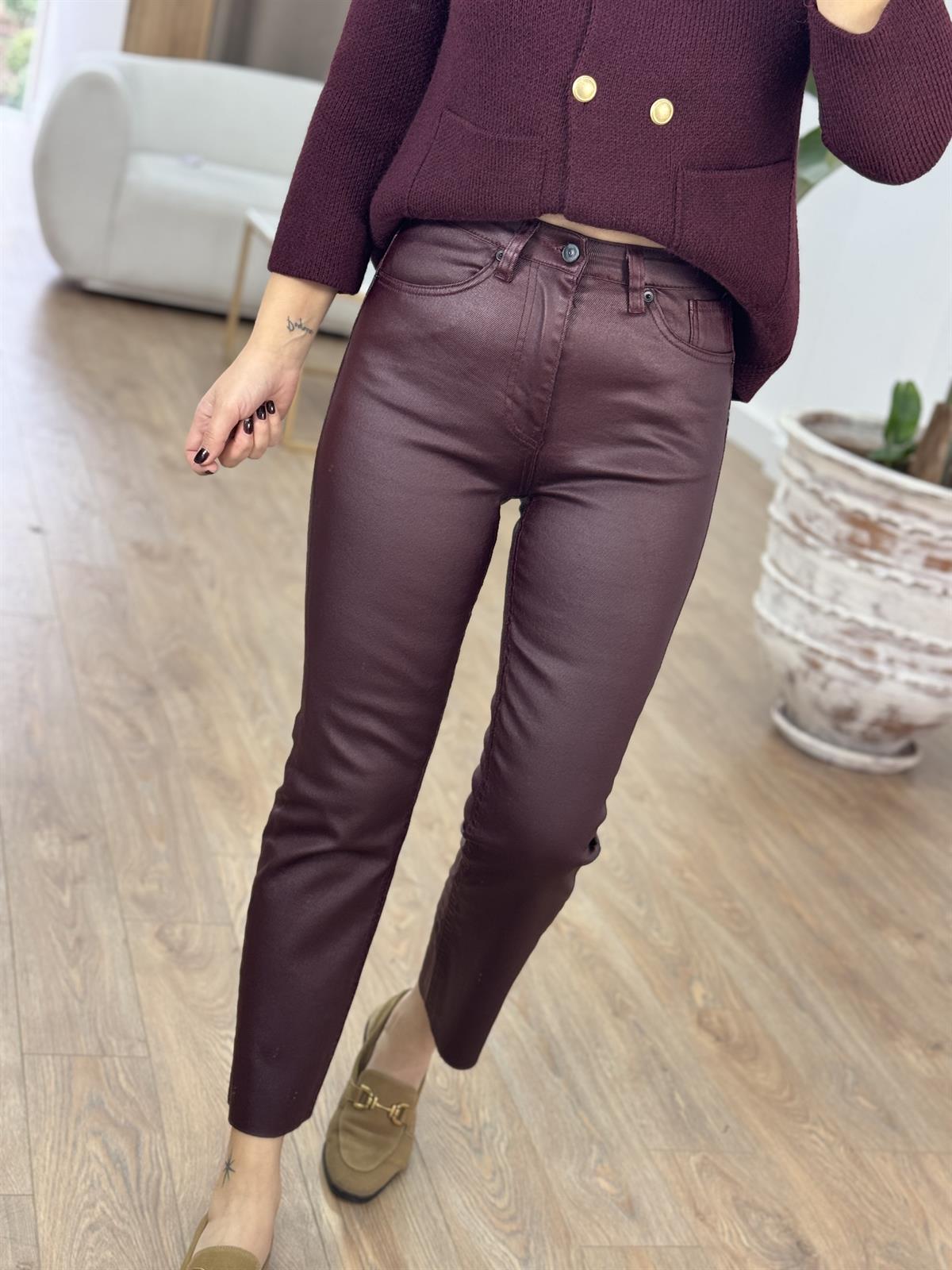 Orijinal Marka Mumlu Jean - Bordo