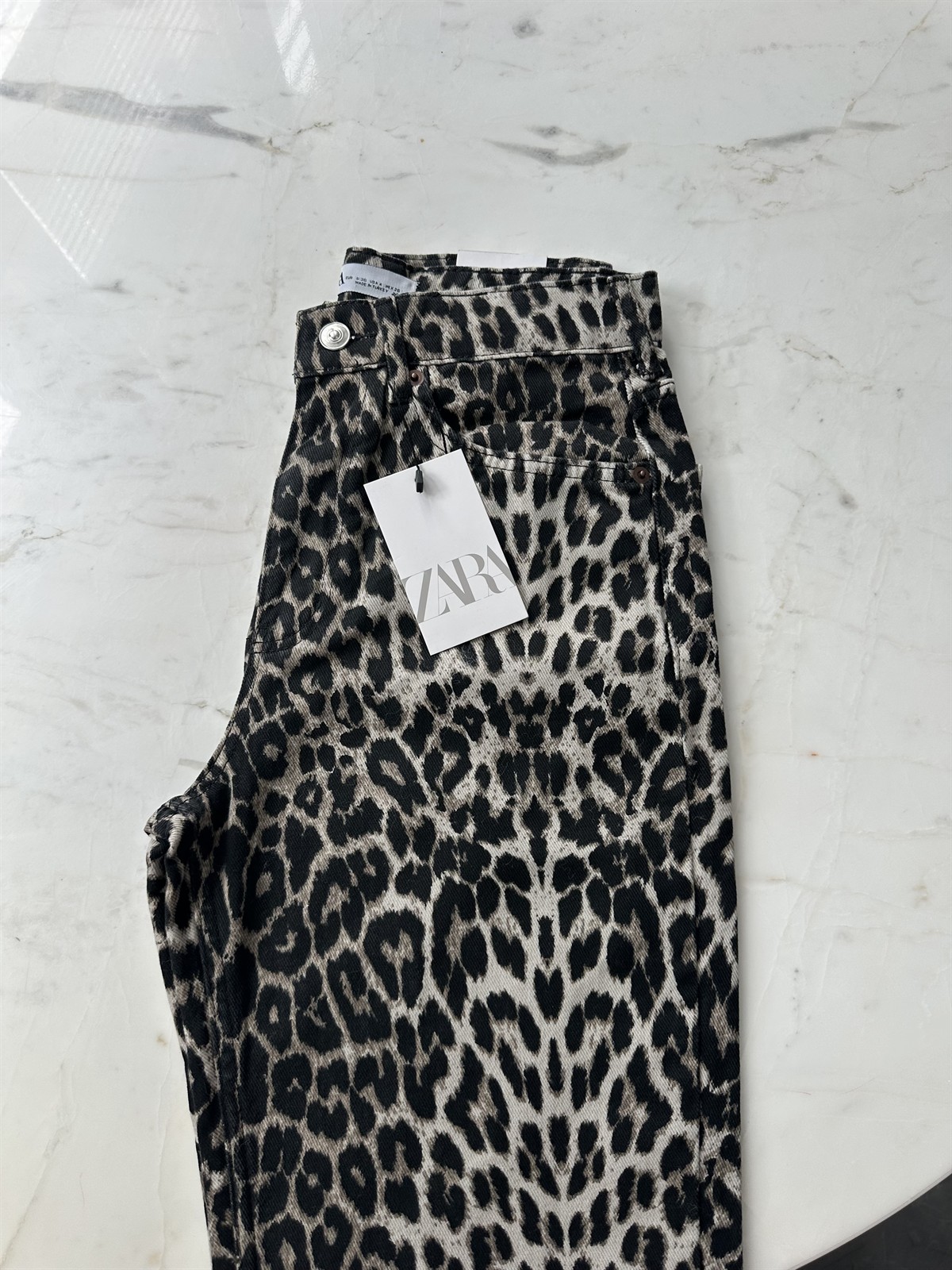Orijinal Marka Leopar Straight Jean