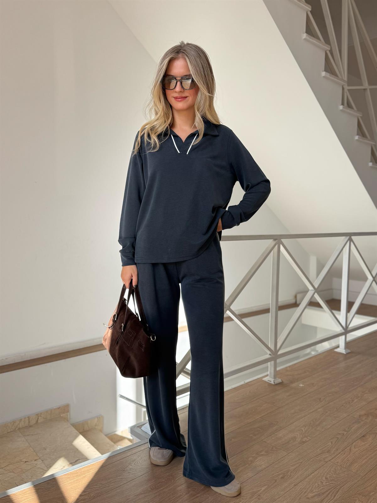 Orijinal Marka Modal Eşofman Takımı - Antrasit