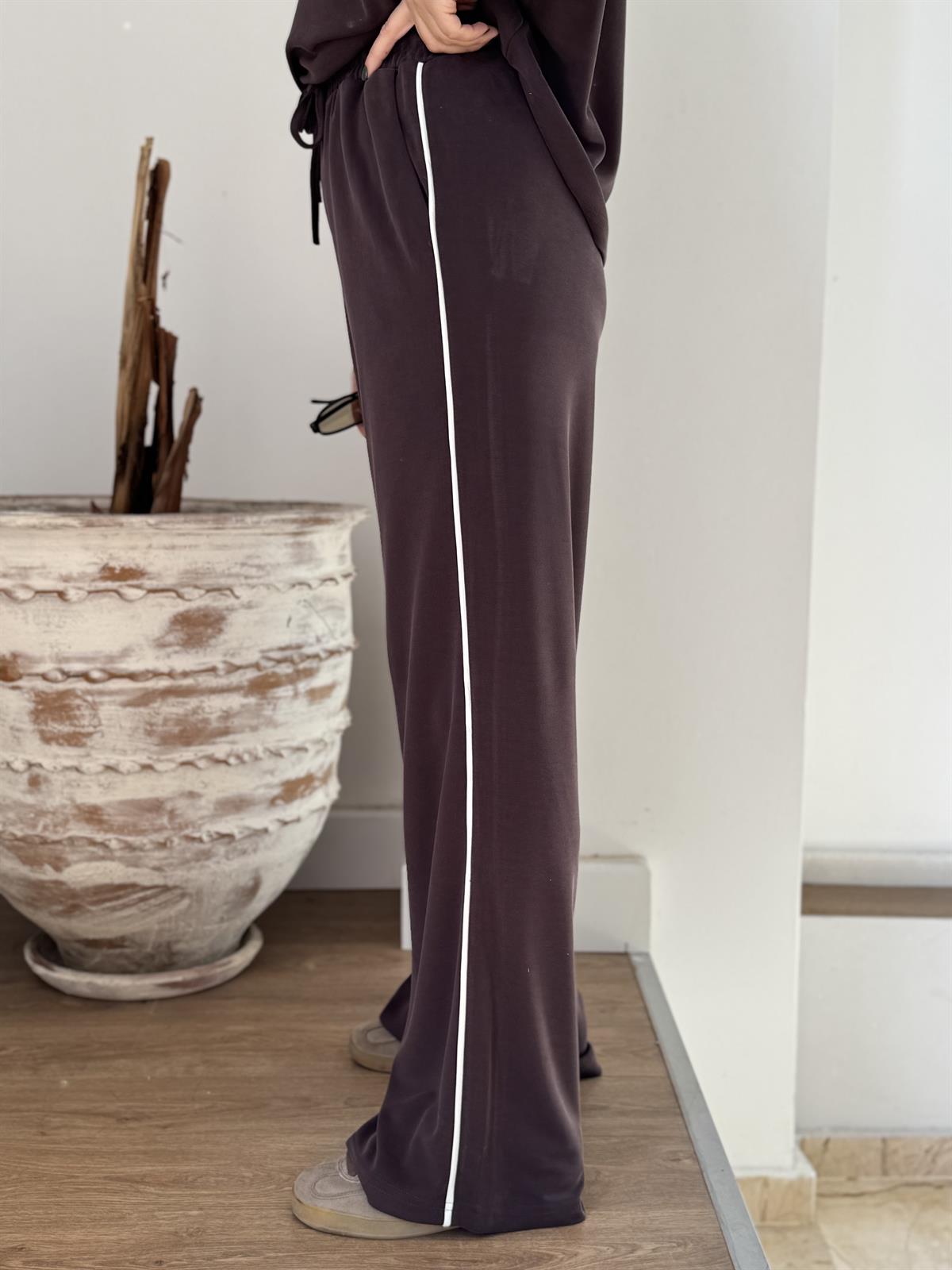 Orijinal Marka Modal Eşofman Takımı - Kahverengi