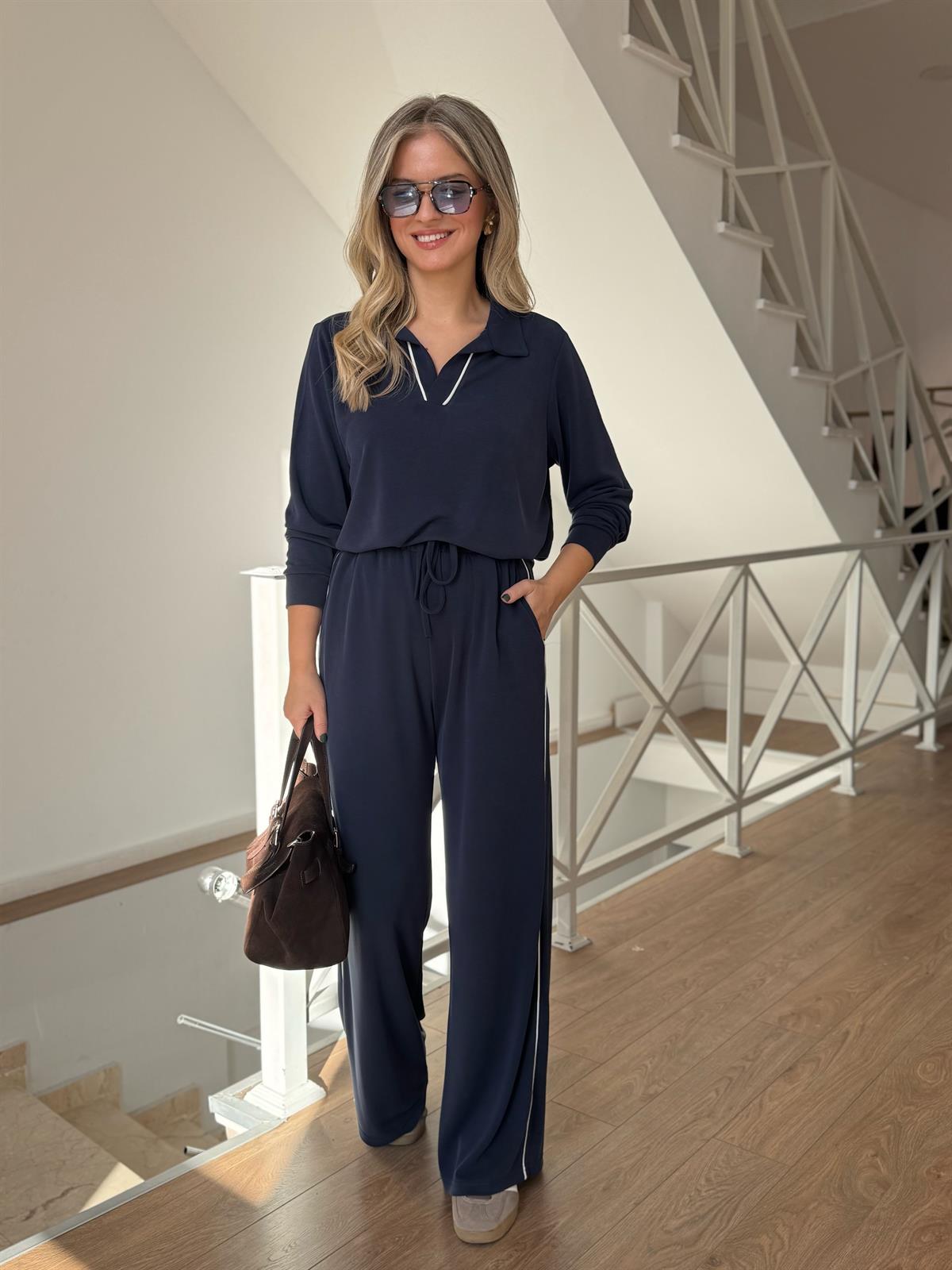 Orijinal Marka Modal Eşofman Takımı - Lacivert