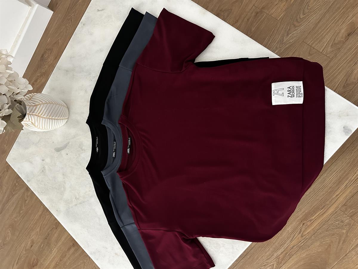 Orijinal Marka Modal Oversize Tshirt - Siyah