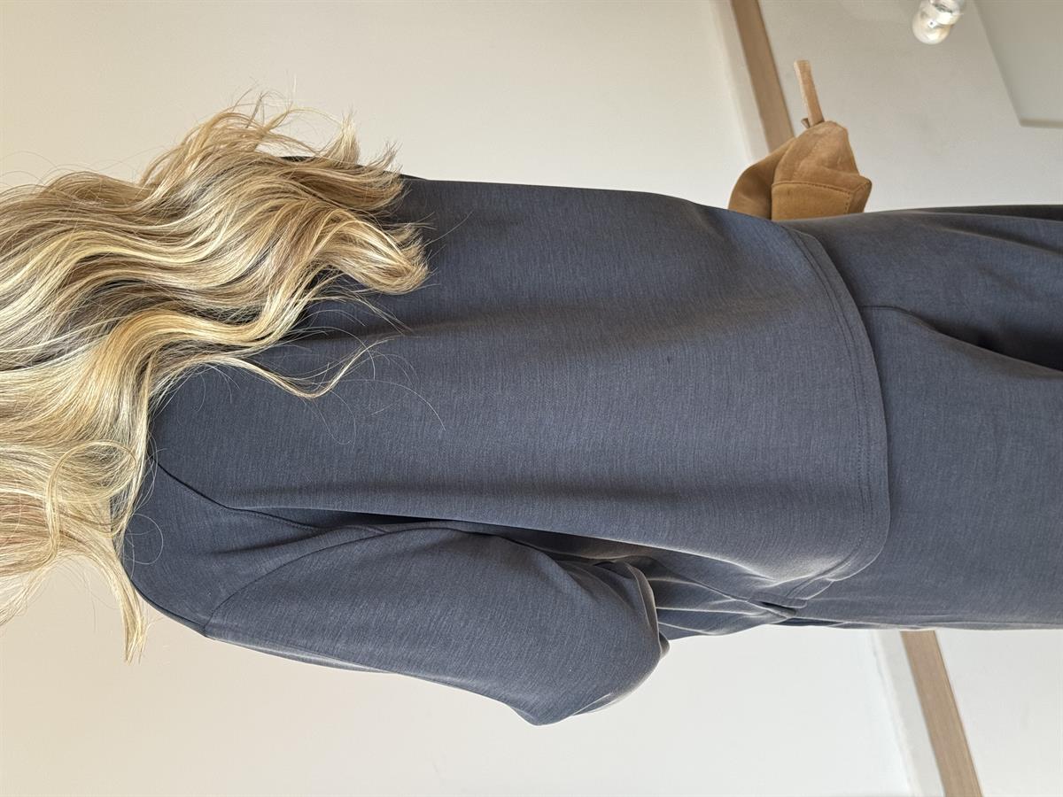 Orijinal Marka Modal Pantolon Gömlek Takım - Antrasit