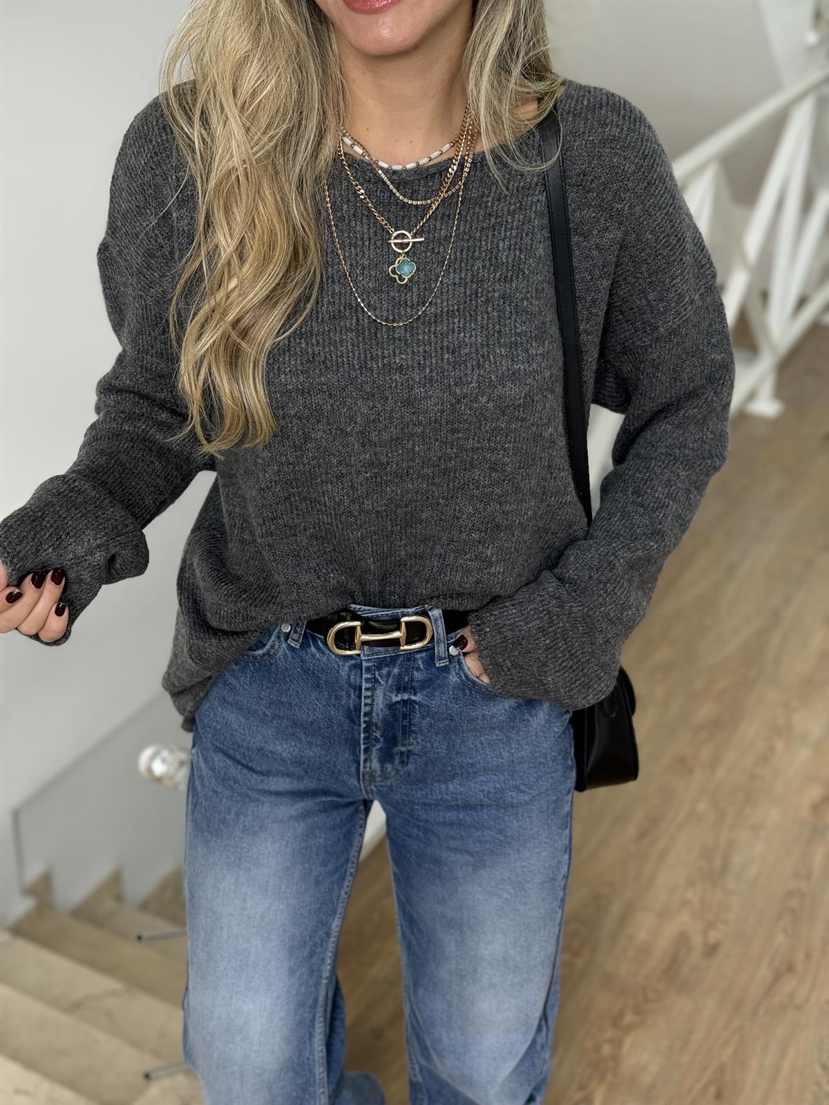 Orijinal Marka Salaş Kazak - Antrasit 