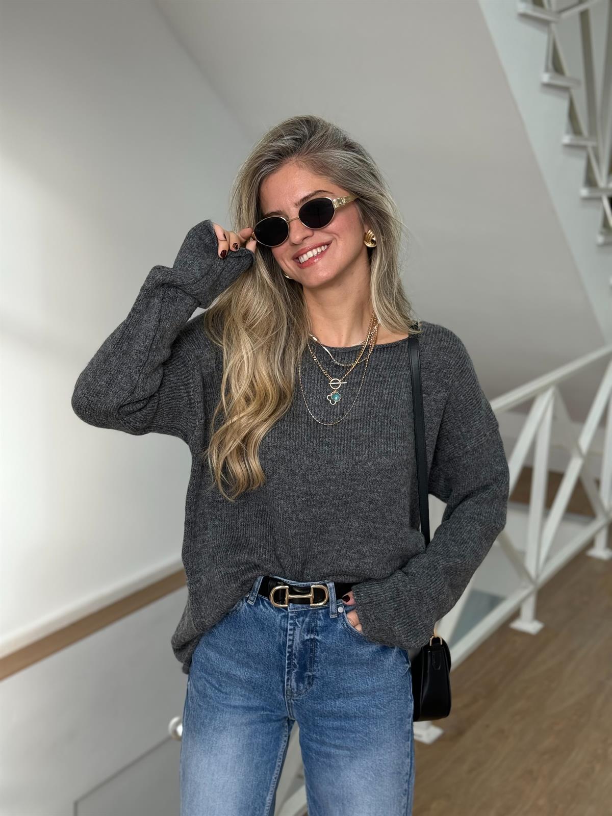 Orijinal Marka Salaş Kazak - Antrasit 