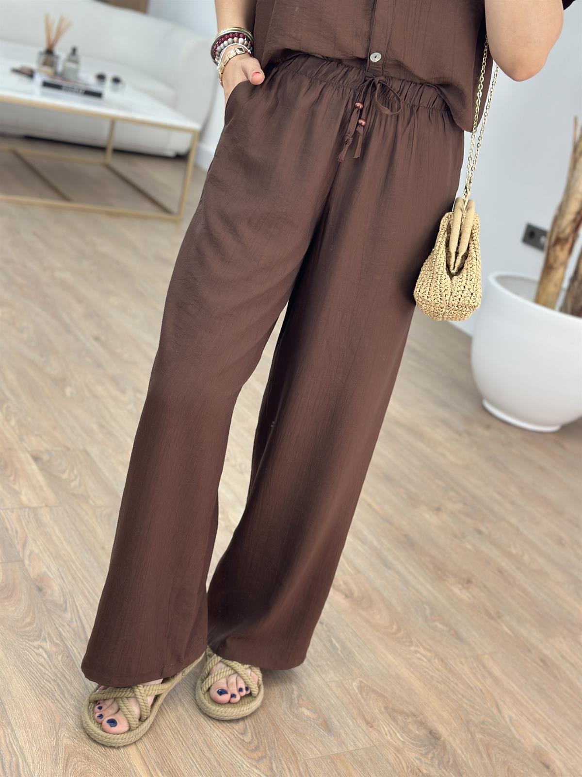 Orijinal Marka Tensel Tiril Takım - Kahverengi