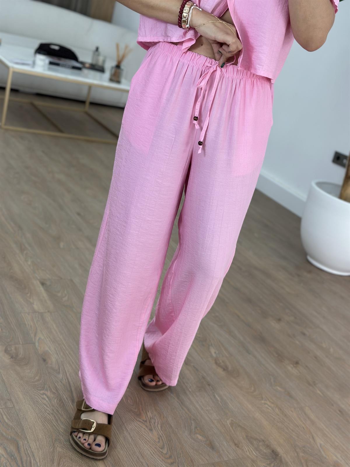 Orijinal Marka Tensel Tiril Takım - Pembe