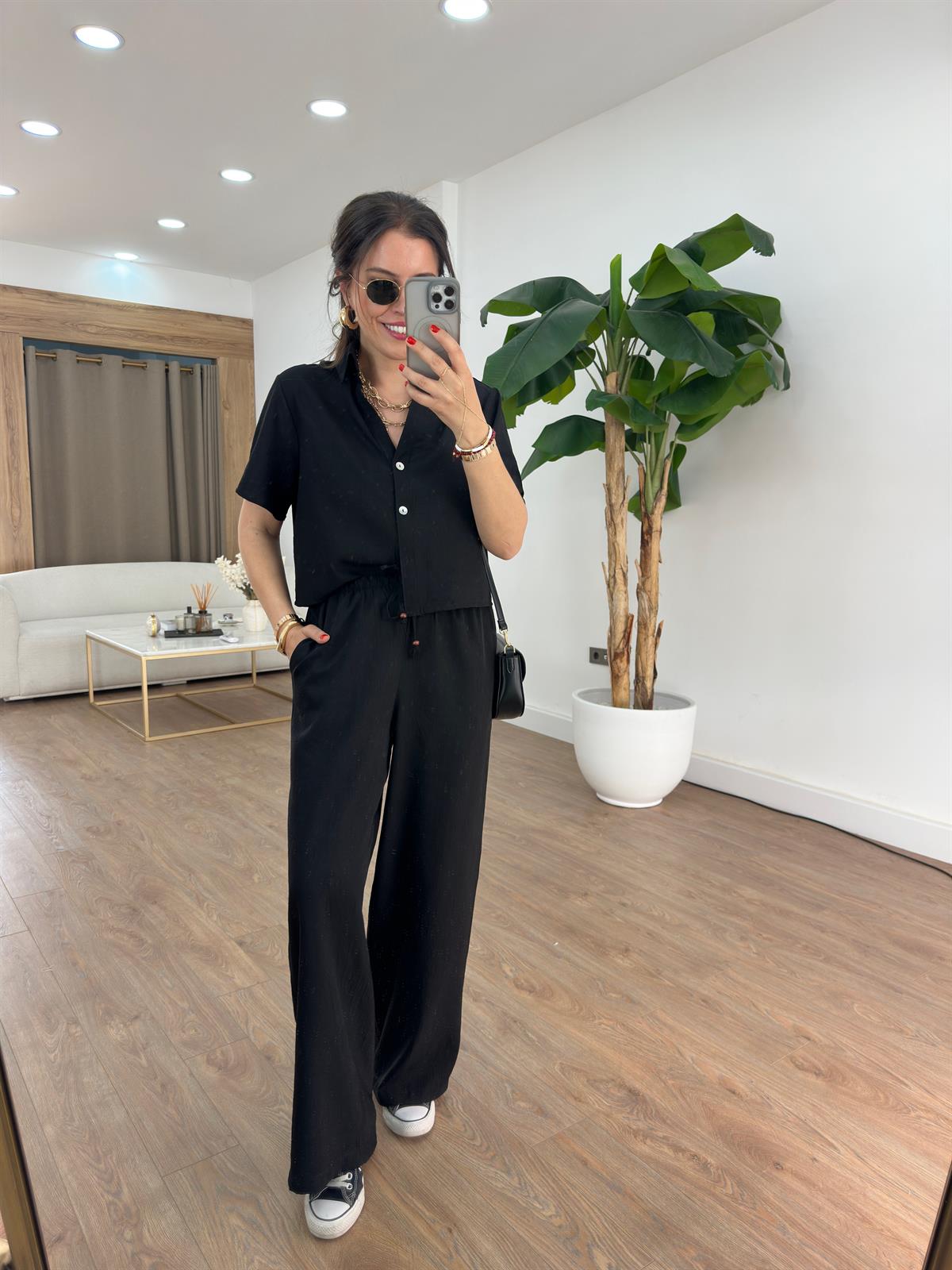 Orijinal Marka Tensel Tiril Takım - Siyah 