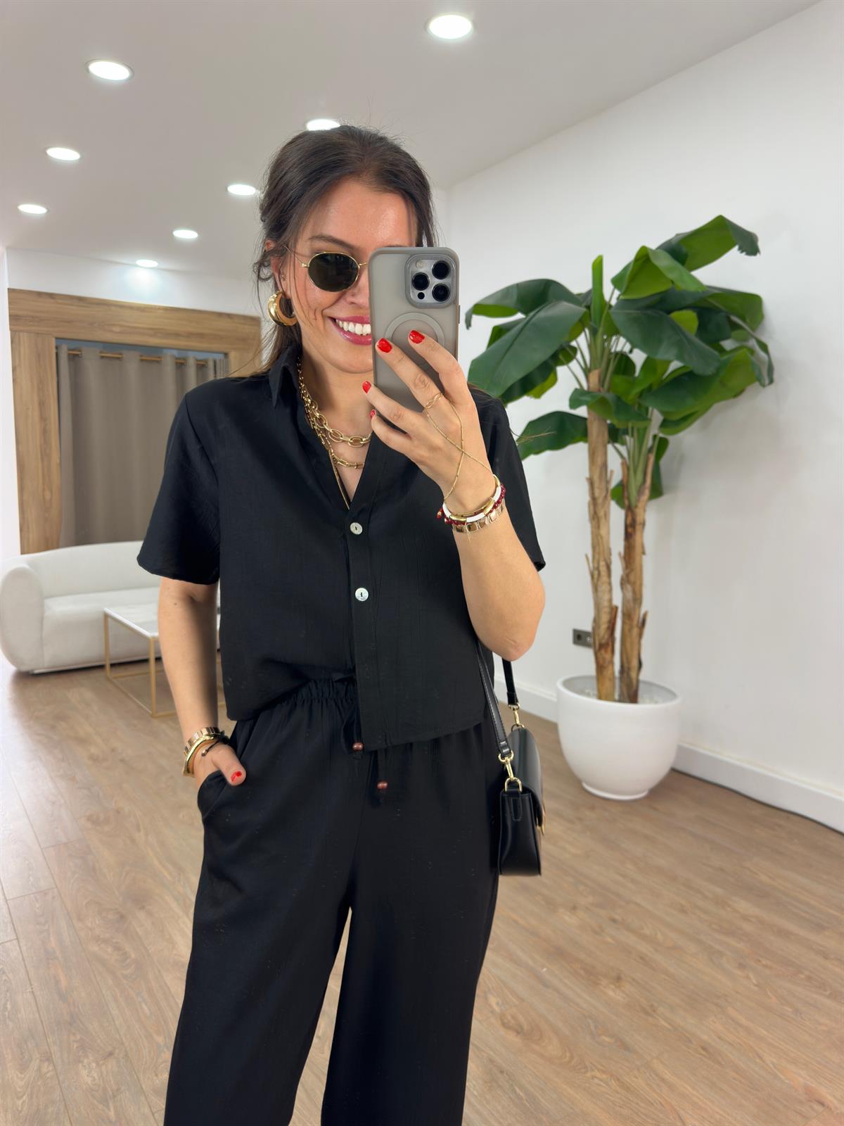 Orijinal Marka Tensel Tiril Takım - Siyah 