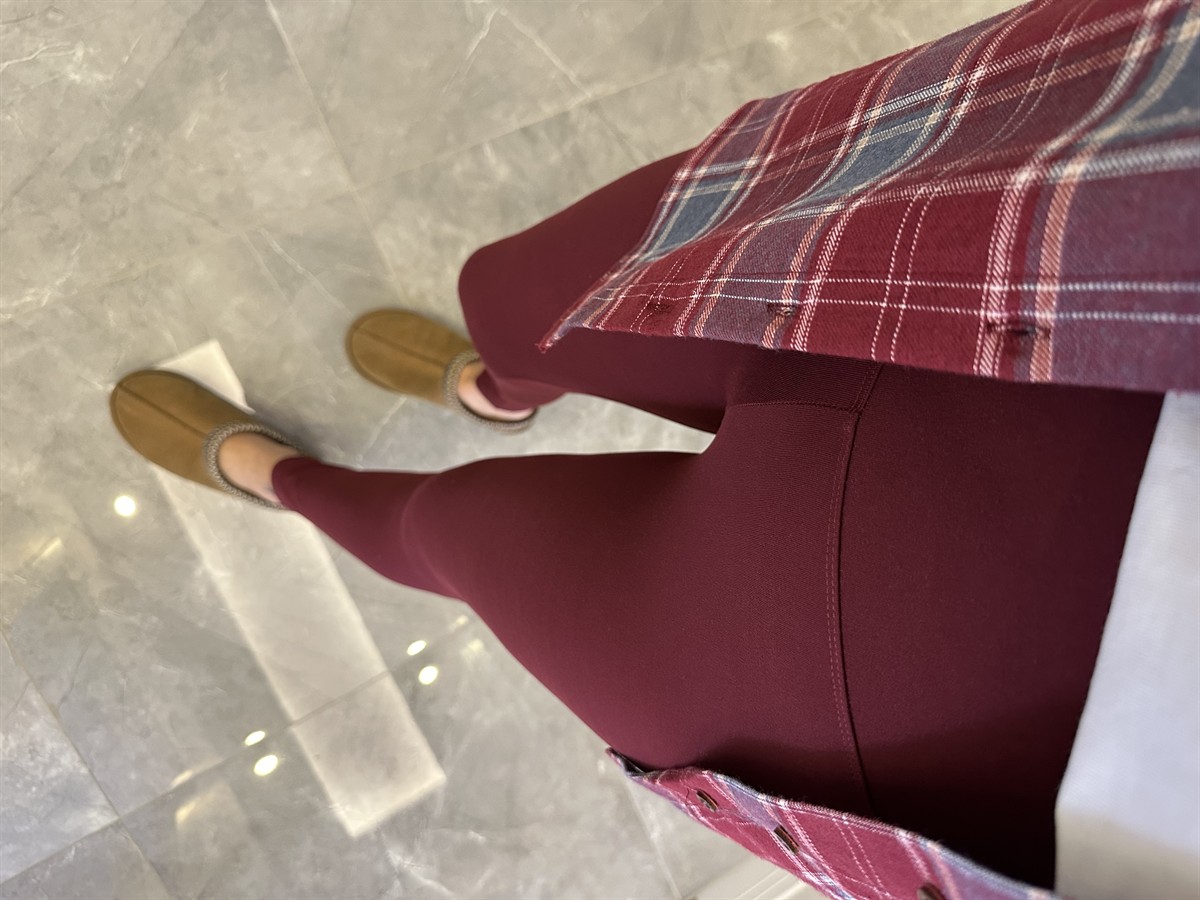 Orijinal Marka Toparlayıcı Tayt - Bordo