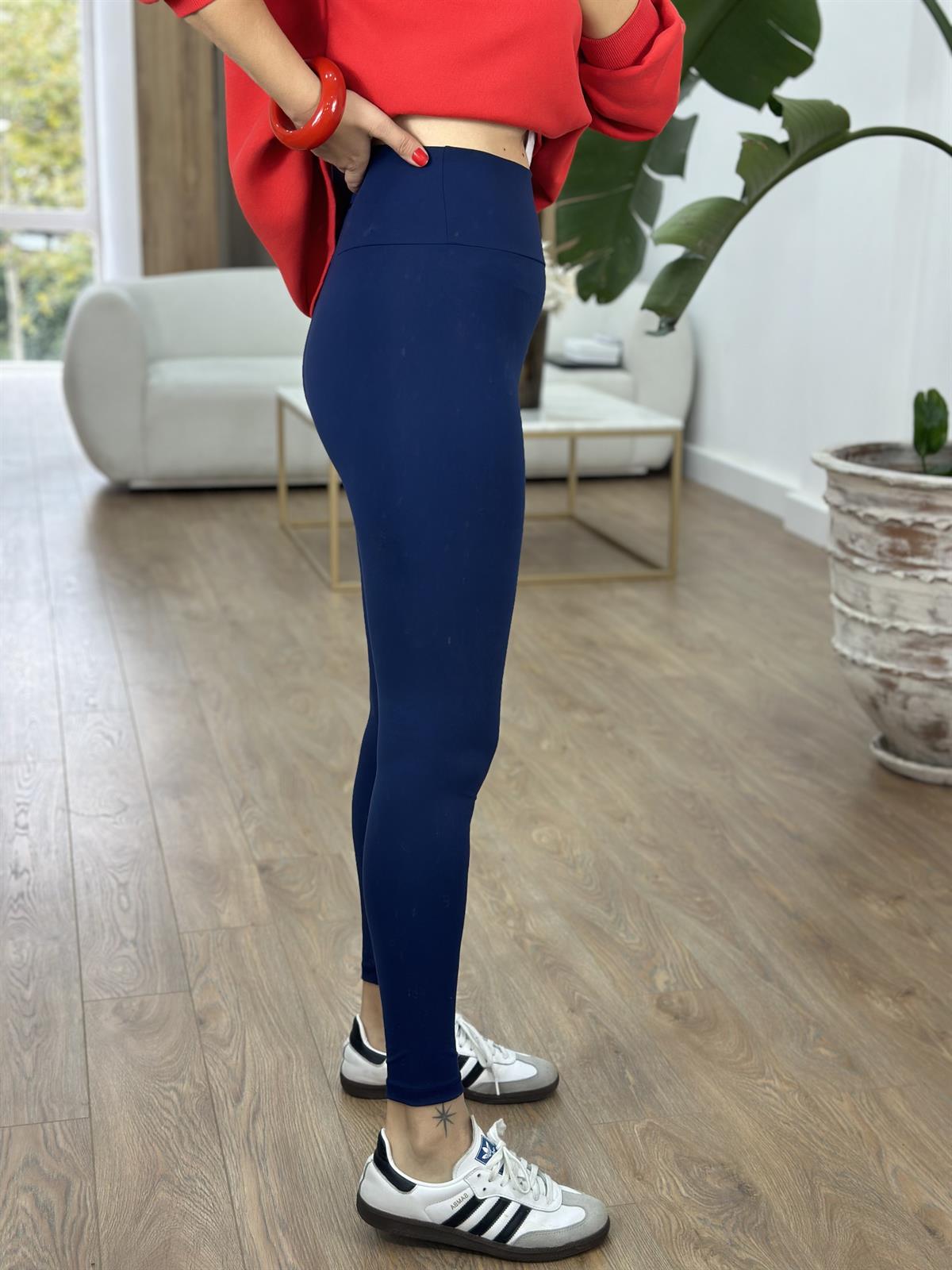 Orijinal Marka Toparlayıcı Tayt - Lacivert 