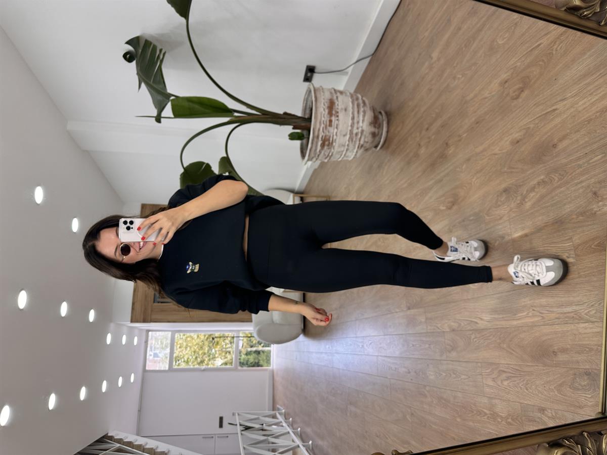 Orijinal Marka Toparlayıcı Tayt - Siyah 