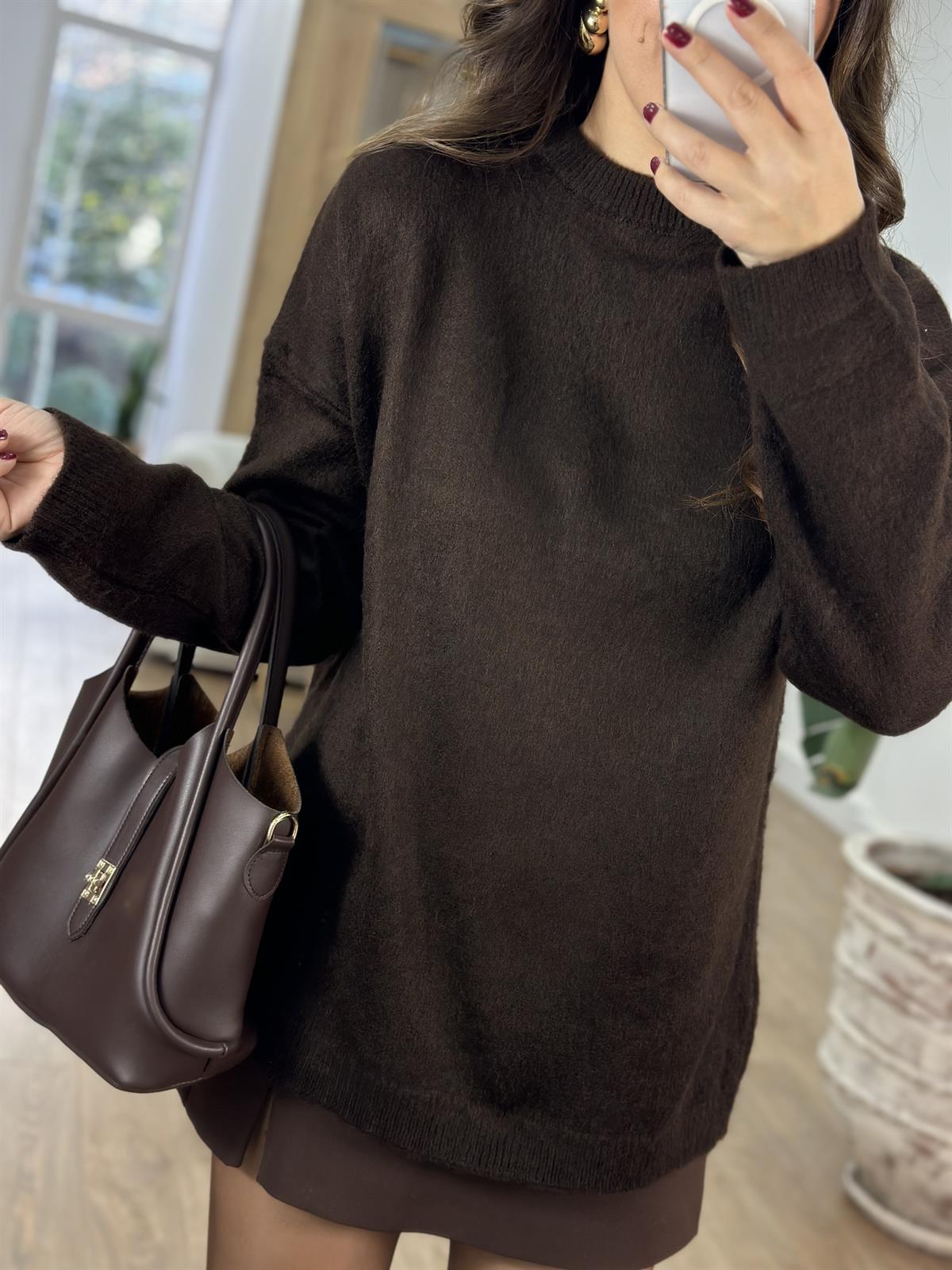 Orjinal Marka Basic Kazak - Acı Kahve