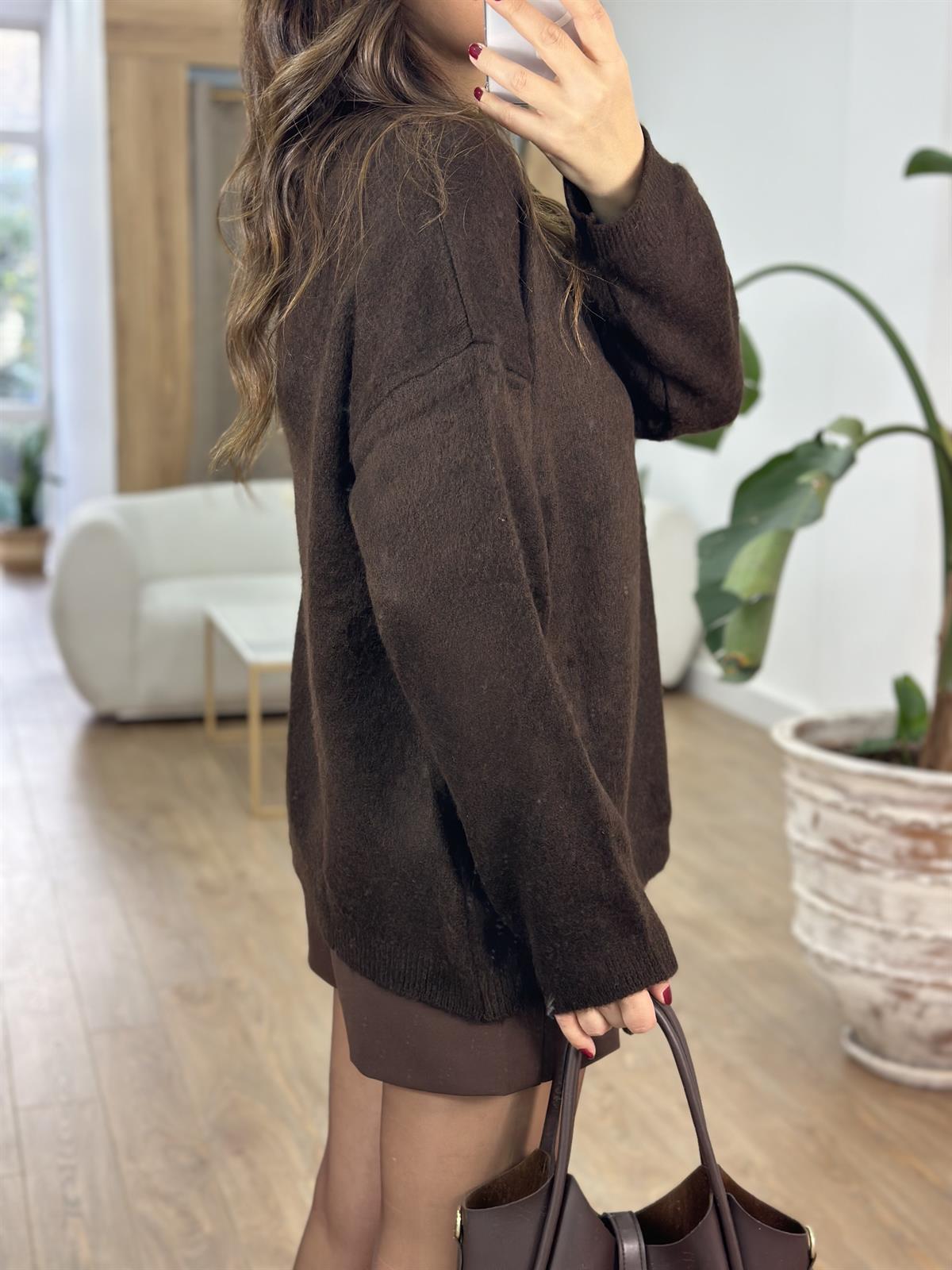 Orjinal Marka Basic Kazak - Acı Kahve