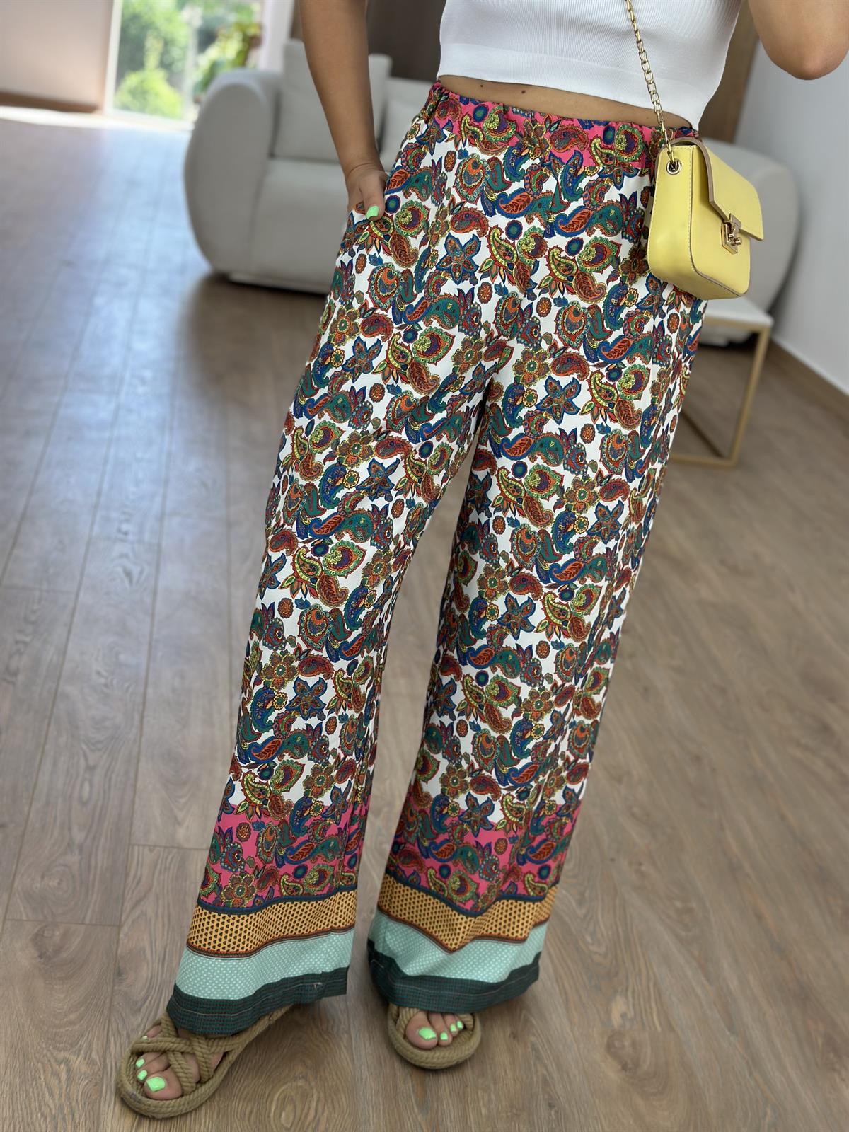 Orjinal Marka Cepli Palazzo-Desenli