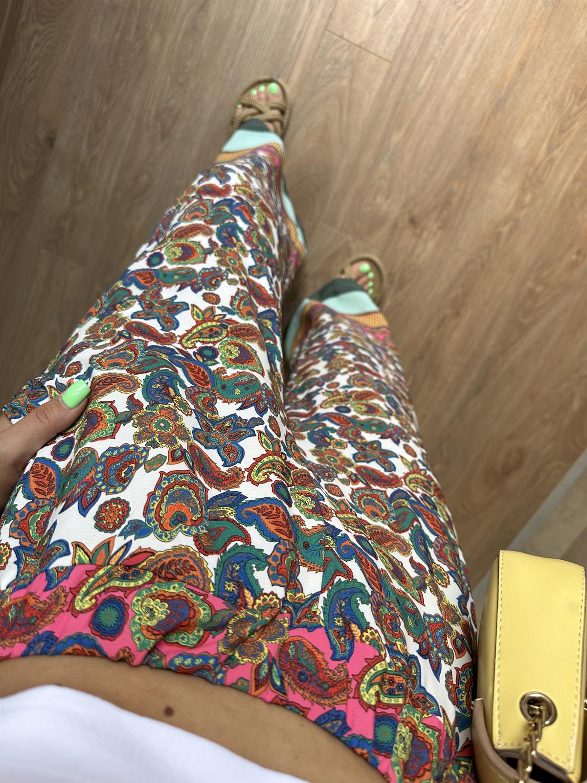 Orjinal Marka Cepli Palazzo-Desenli