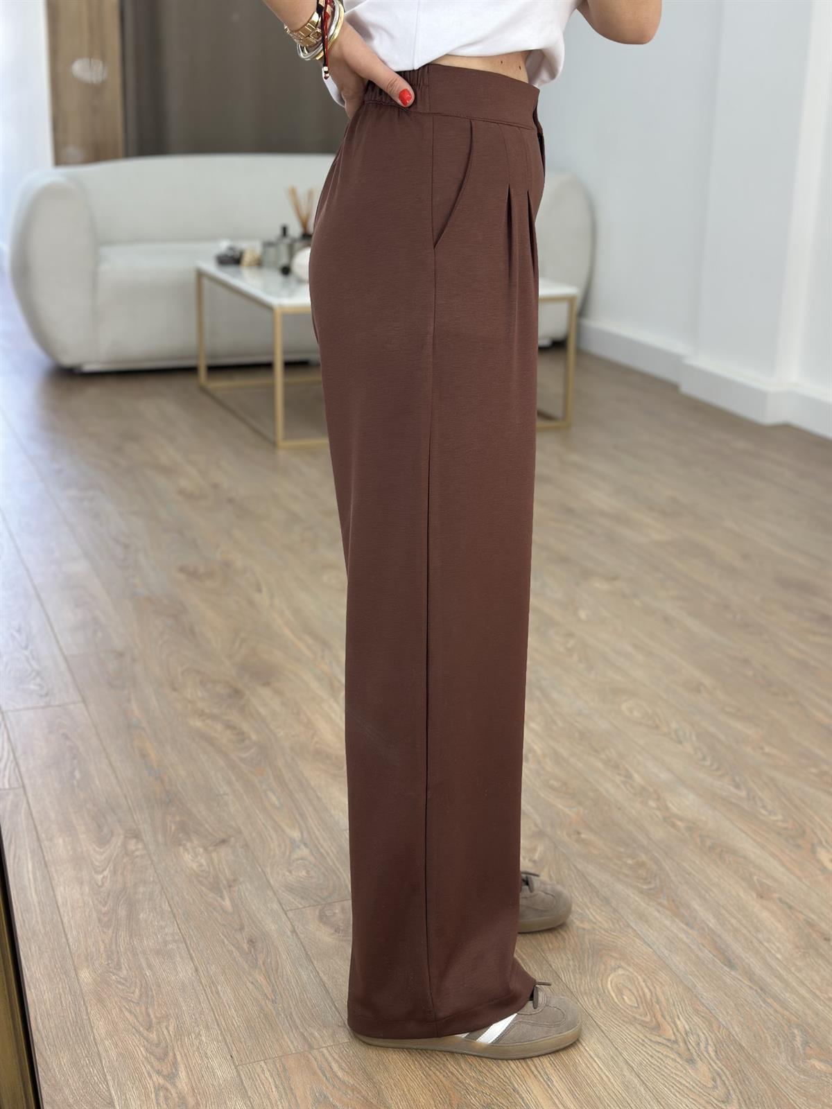 Orjinal Marka Modal Pantolon - Kahverengi ( Cuma günü kargolanacaktır )