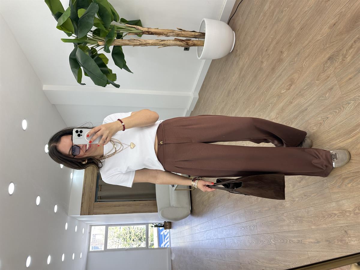 Orjinal Marka Modal Pantolon - Kahverengi ( Cuma günü kargolanacaktır )