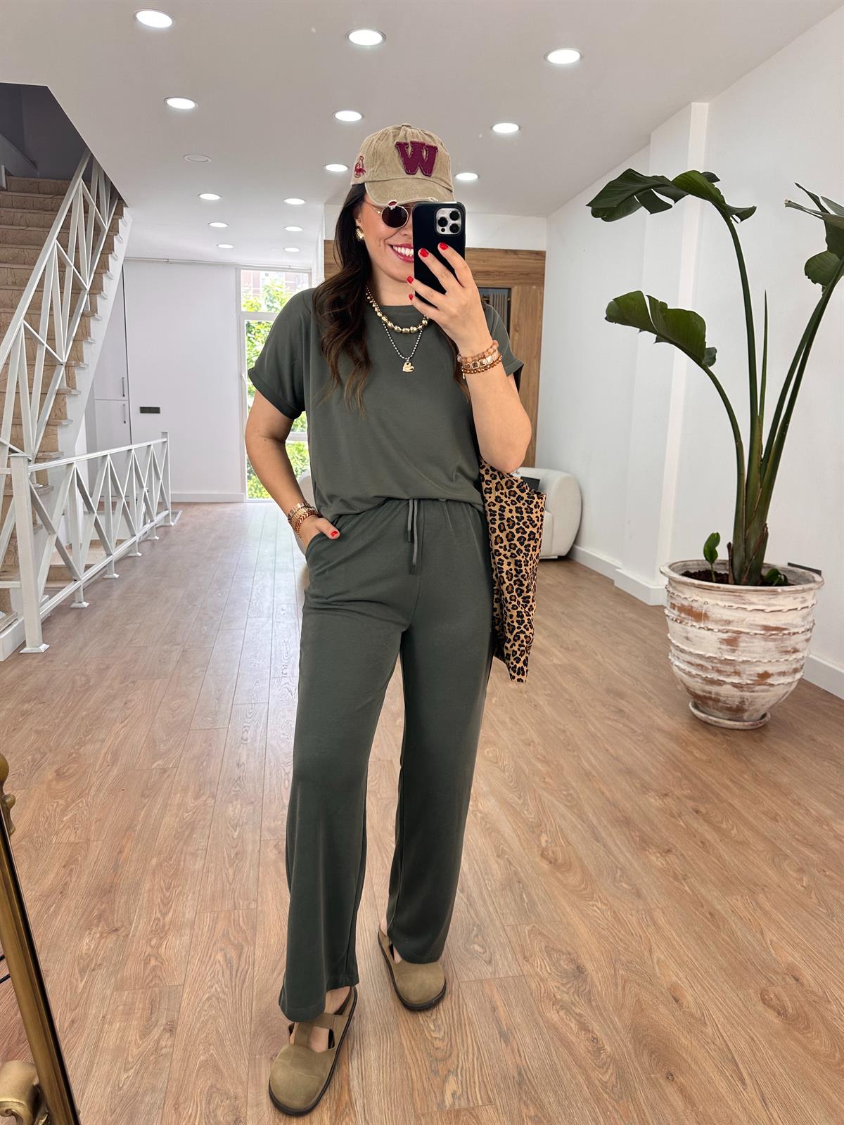 Orjinal Marka Modal Takım-Haki