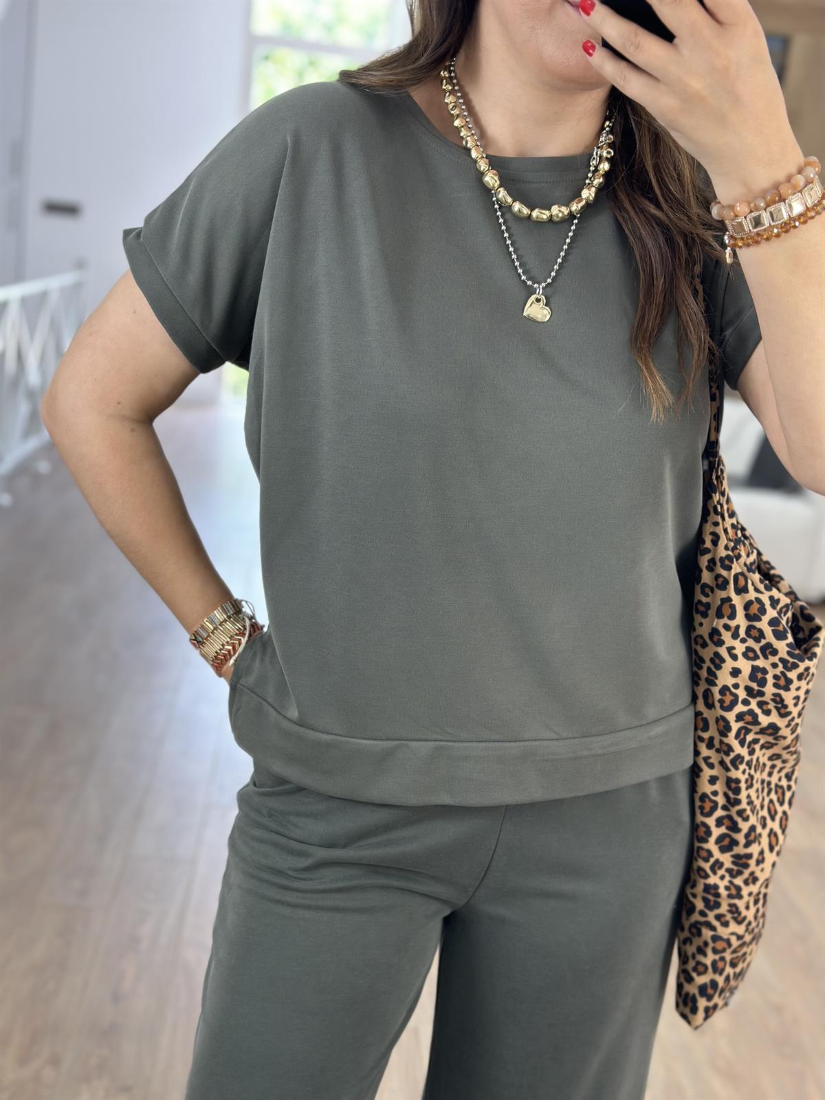 Orjinal Marka Modal Takım-Haki