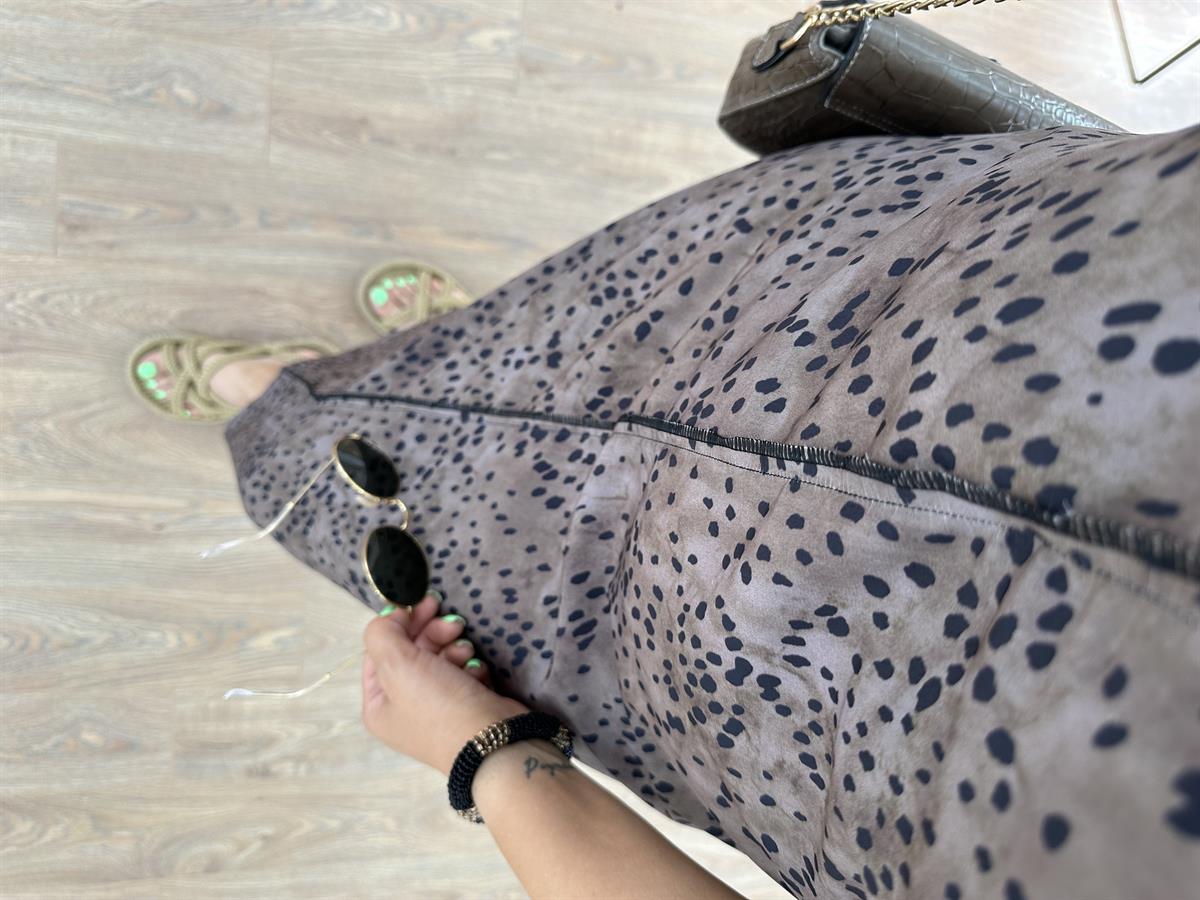 Orjinal Marka Model Desenli Elbise-Haki