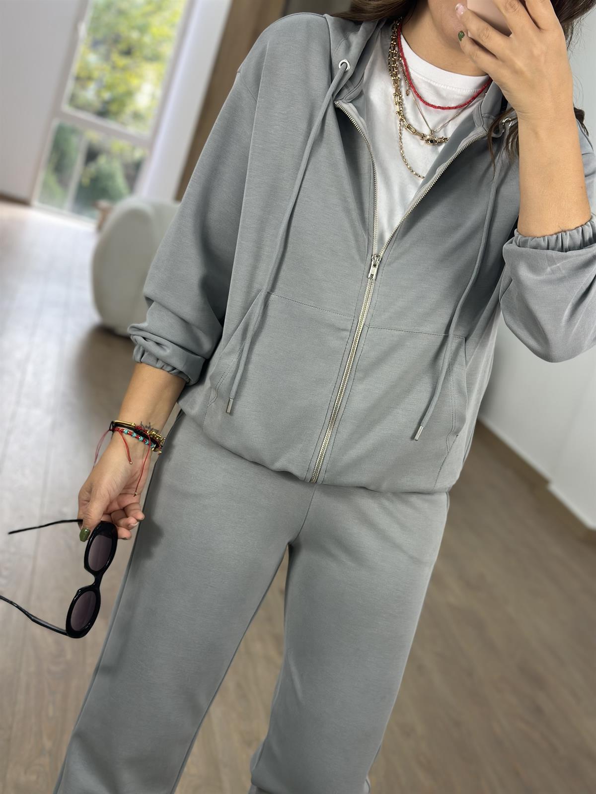 Orjinal Marka Modal Kumaş Eşofman Takımı