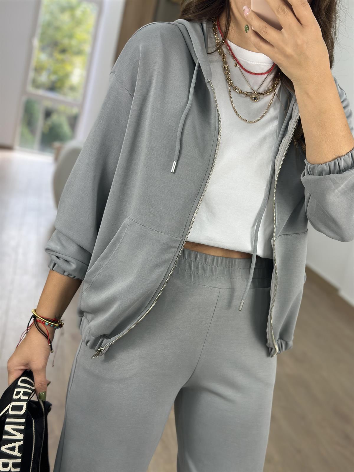 Orjinal Marka Modal Kumaş Eşofman Takımı