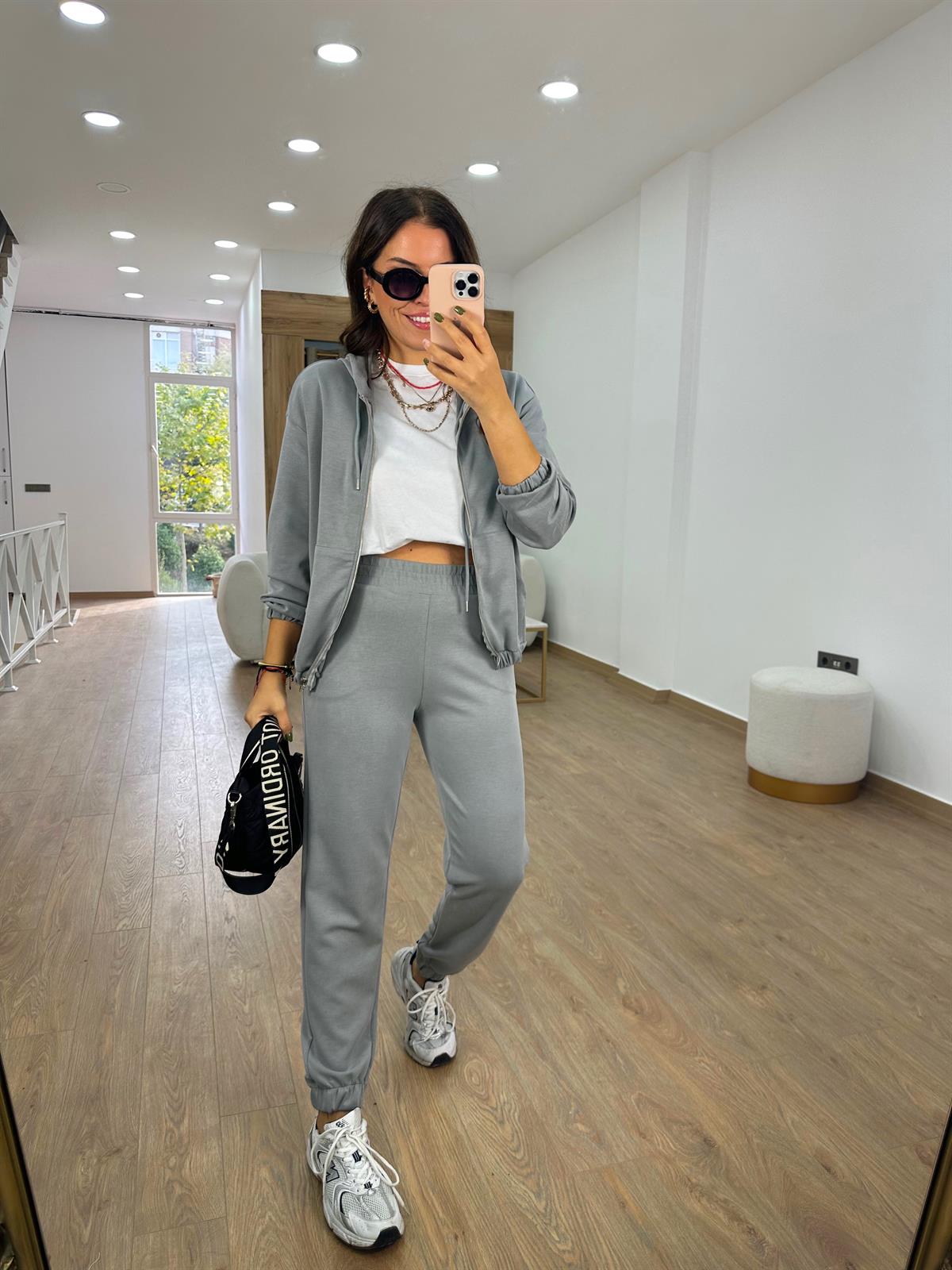 Orjinal Marka Modal Kumaş Eşofman Takımı