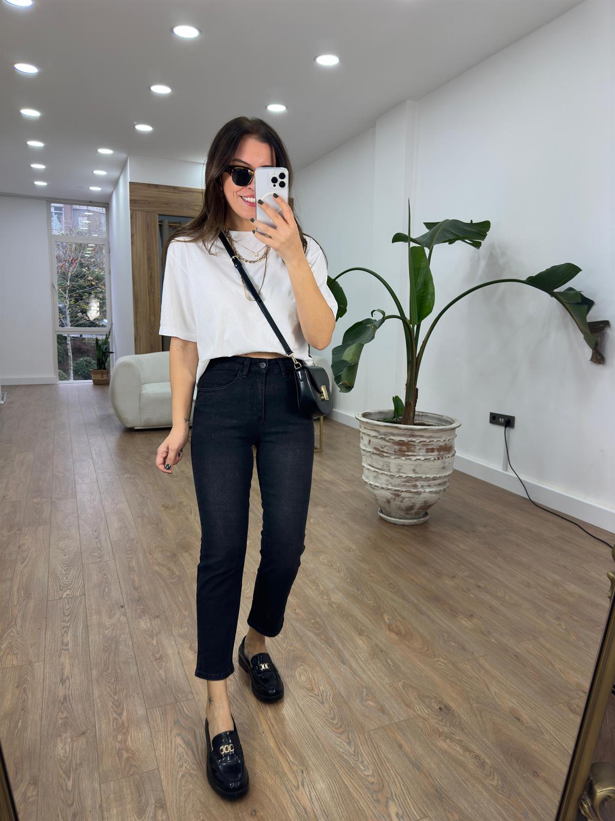 Orjinal Marka Mom Jean - Antrasit