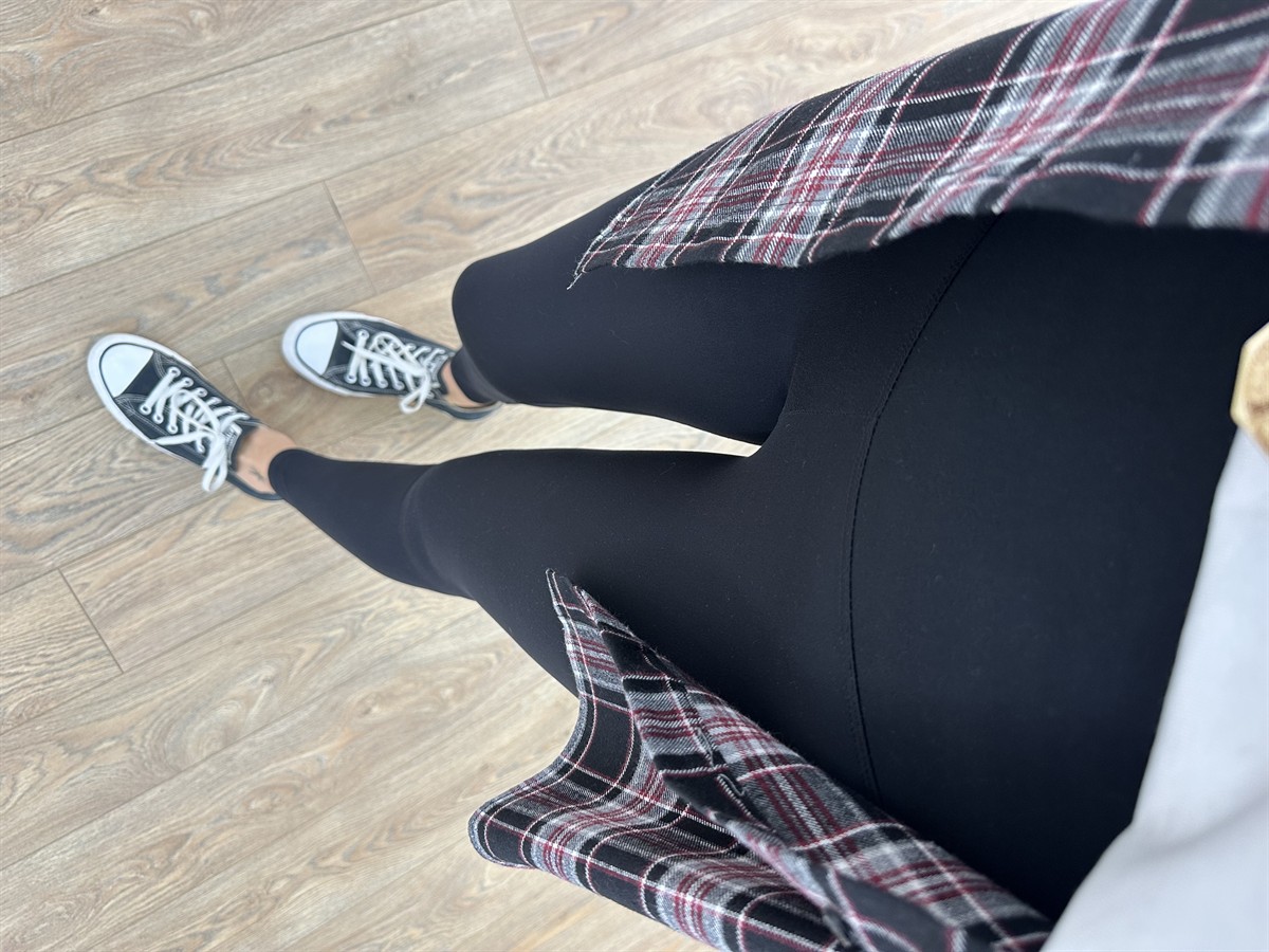 Orjinal Marka Toparlayıcı Tayt - Siyah