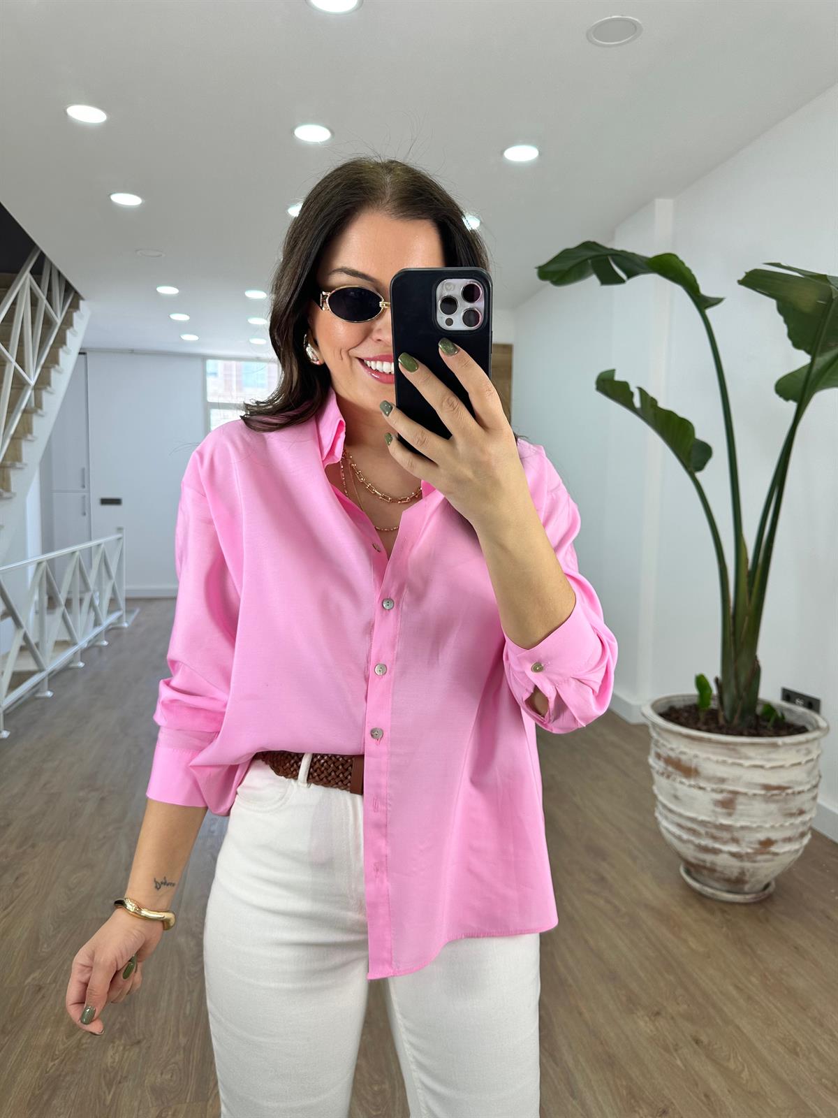 Pamuk,Viskon Gömlek