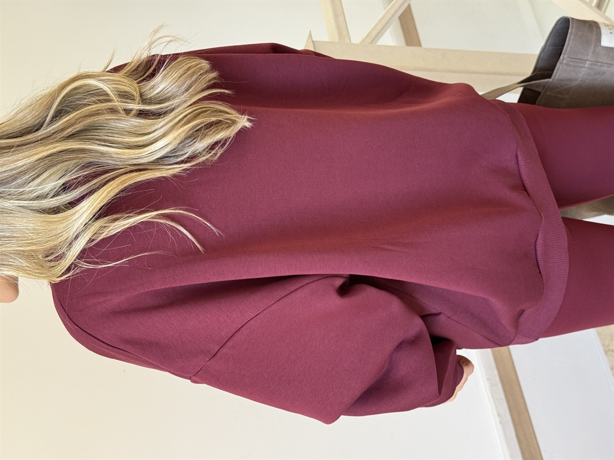 Peanuts Yazılı Oversize Sweathirt