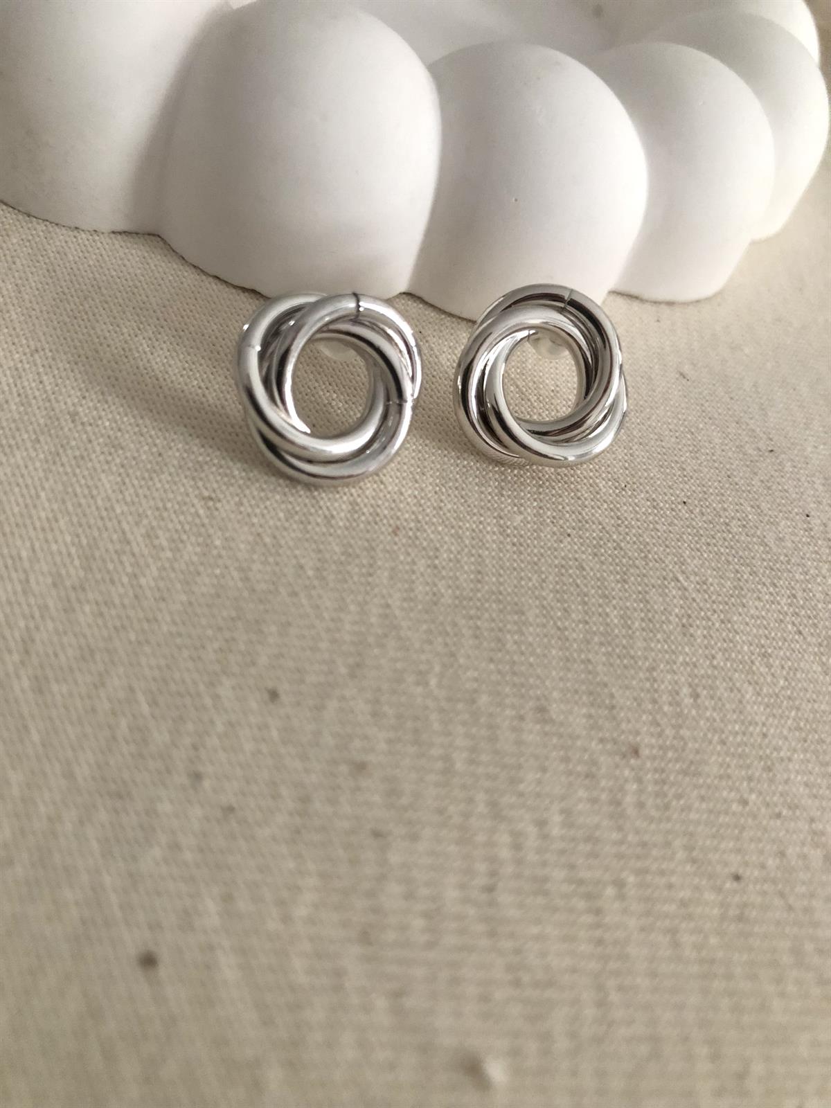 Pinterest Gümüş Küpe