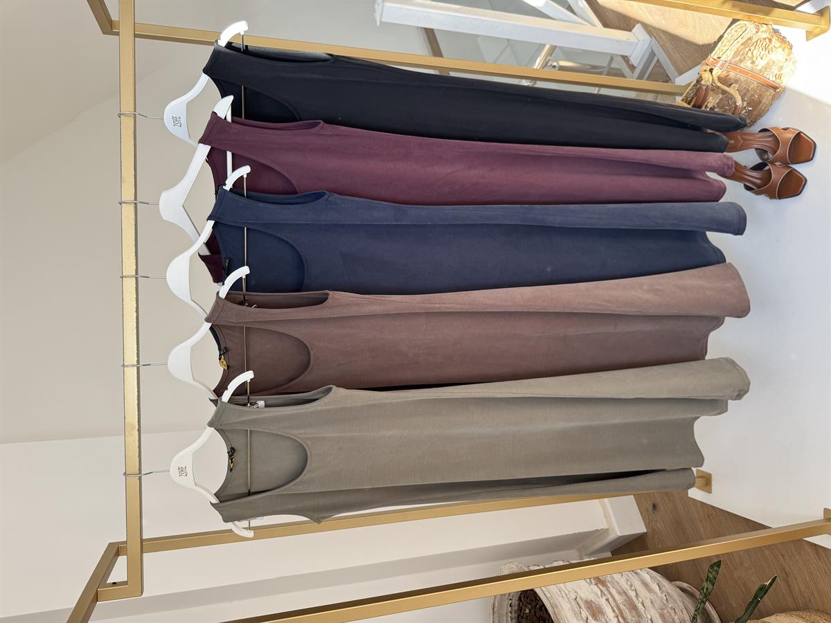 Premium Modal Çan Elbise - Bordo