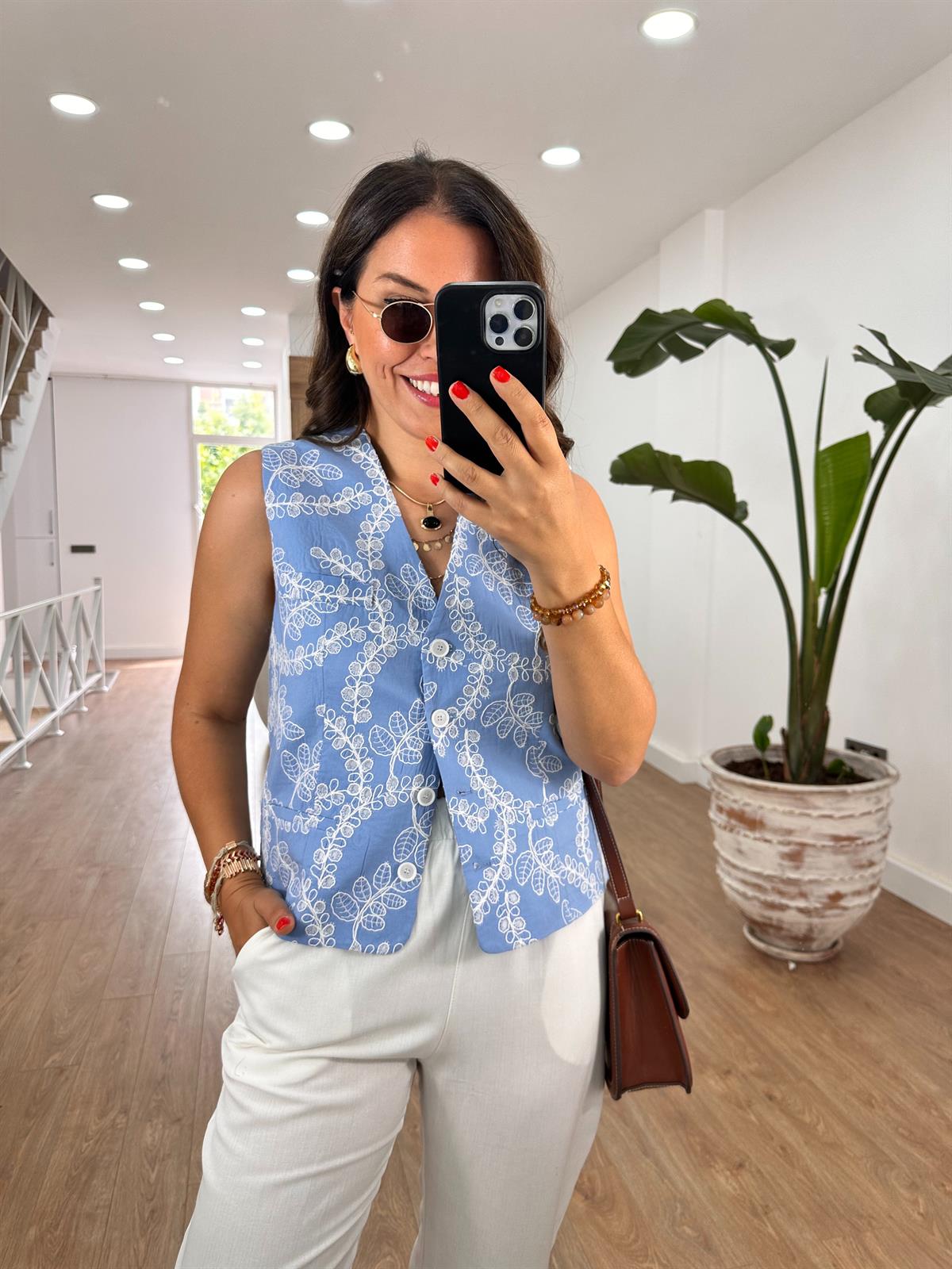 Premium Seri Fisto Yelek-Mavi