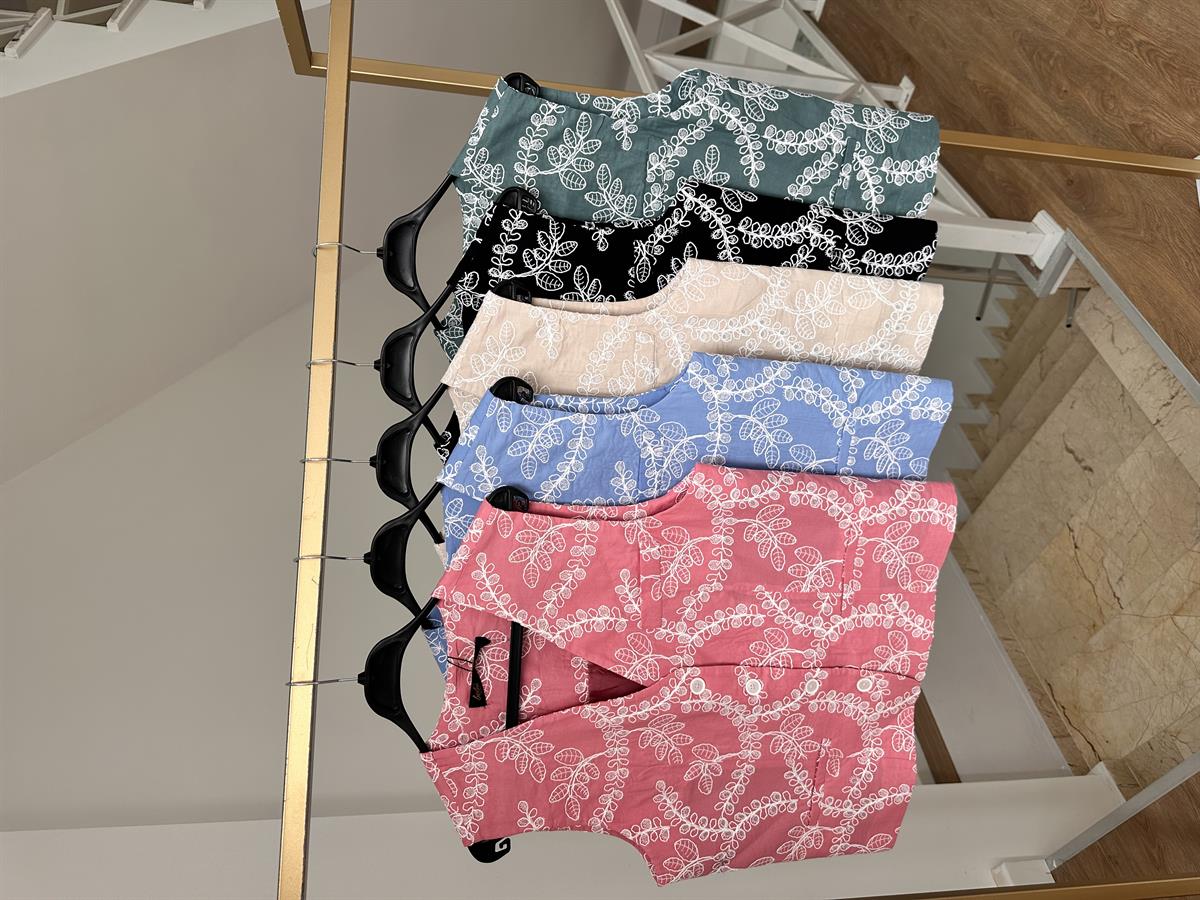 Premium Seri Fisto Yelek-Pembe