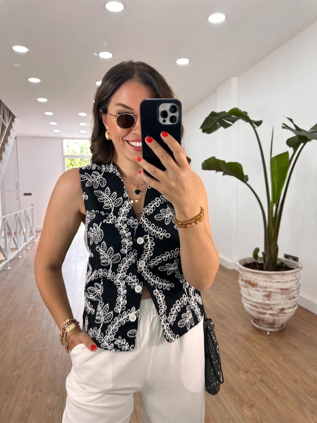 Premium Seri Fisto Yelek-Siyah