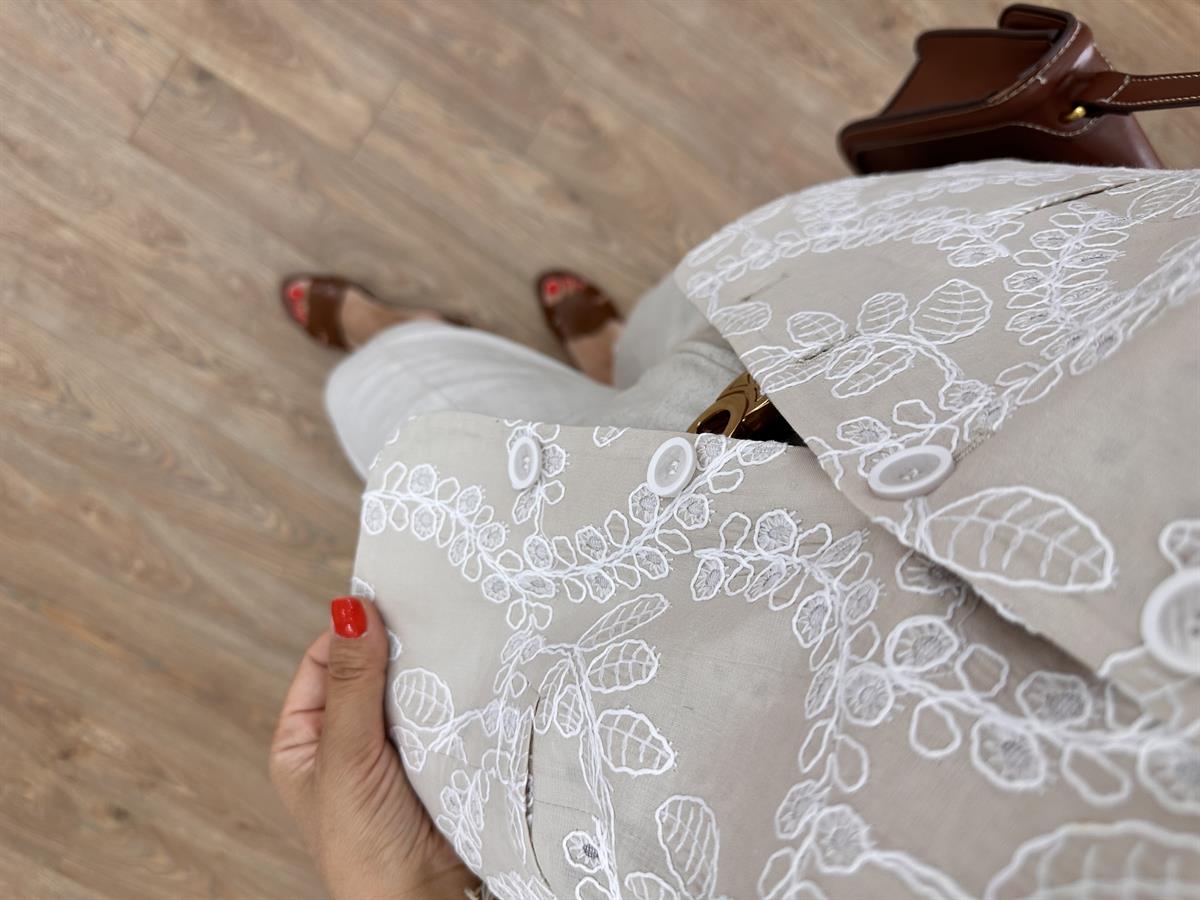 Premium Seri Fisto Yelek-Vizon