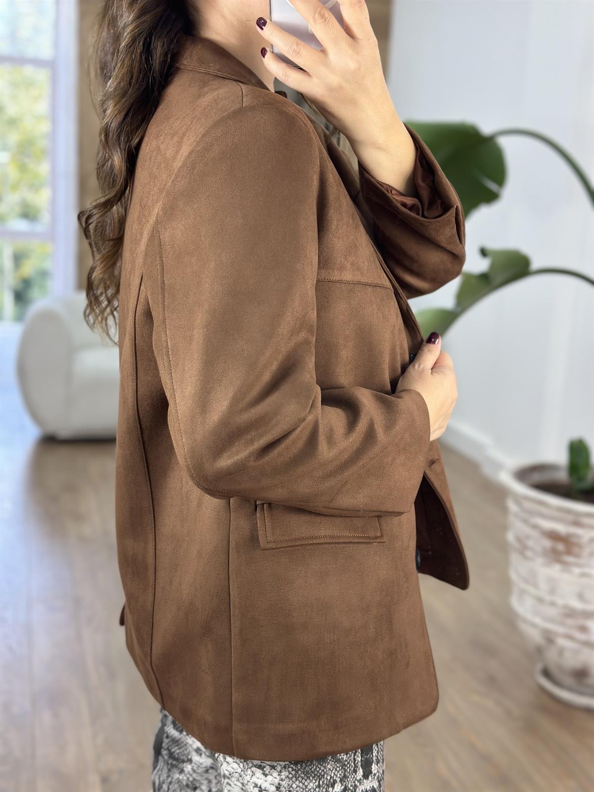 Premium Süet Blazzer Ceket