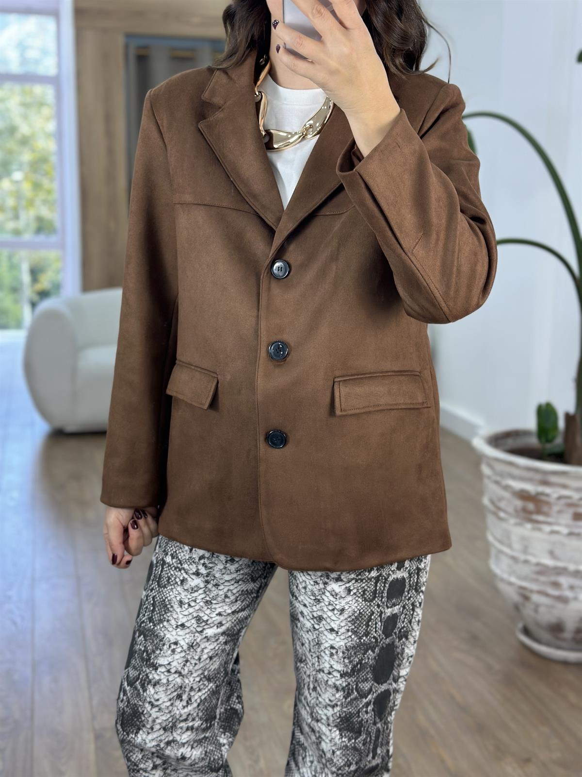 Premium Süet Blazzer Ceket