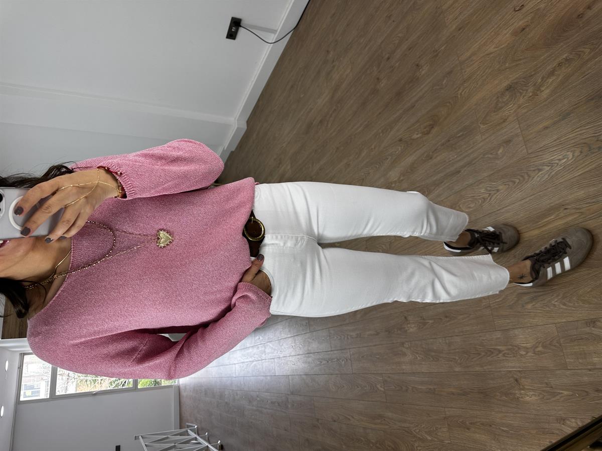 Salaş Merserize Triko - Pembe